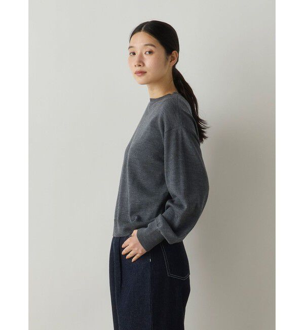 MidiUmi「MidiUmi クルーネックニットプルオーバー」|ニット・セーター|