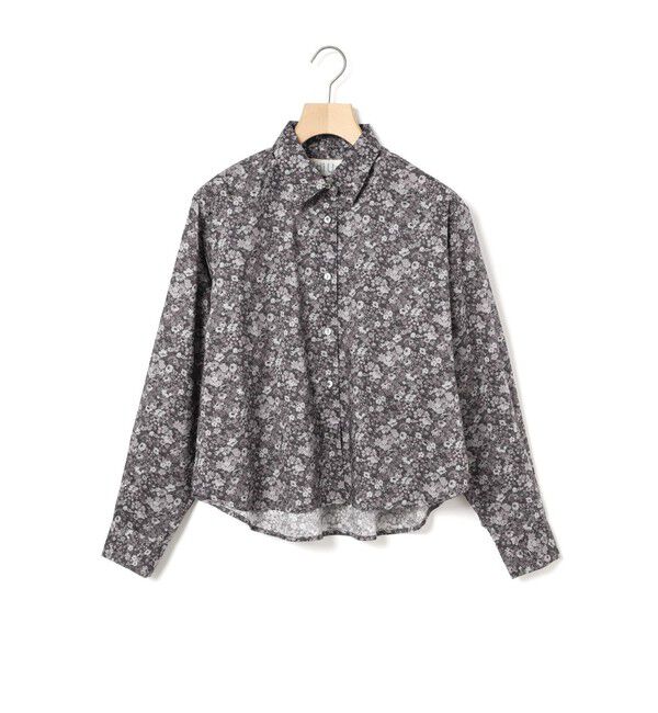 MidiUmi「MidiUmi リバティプリントシャツ」|シャツ・ブラウス|モノトーン