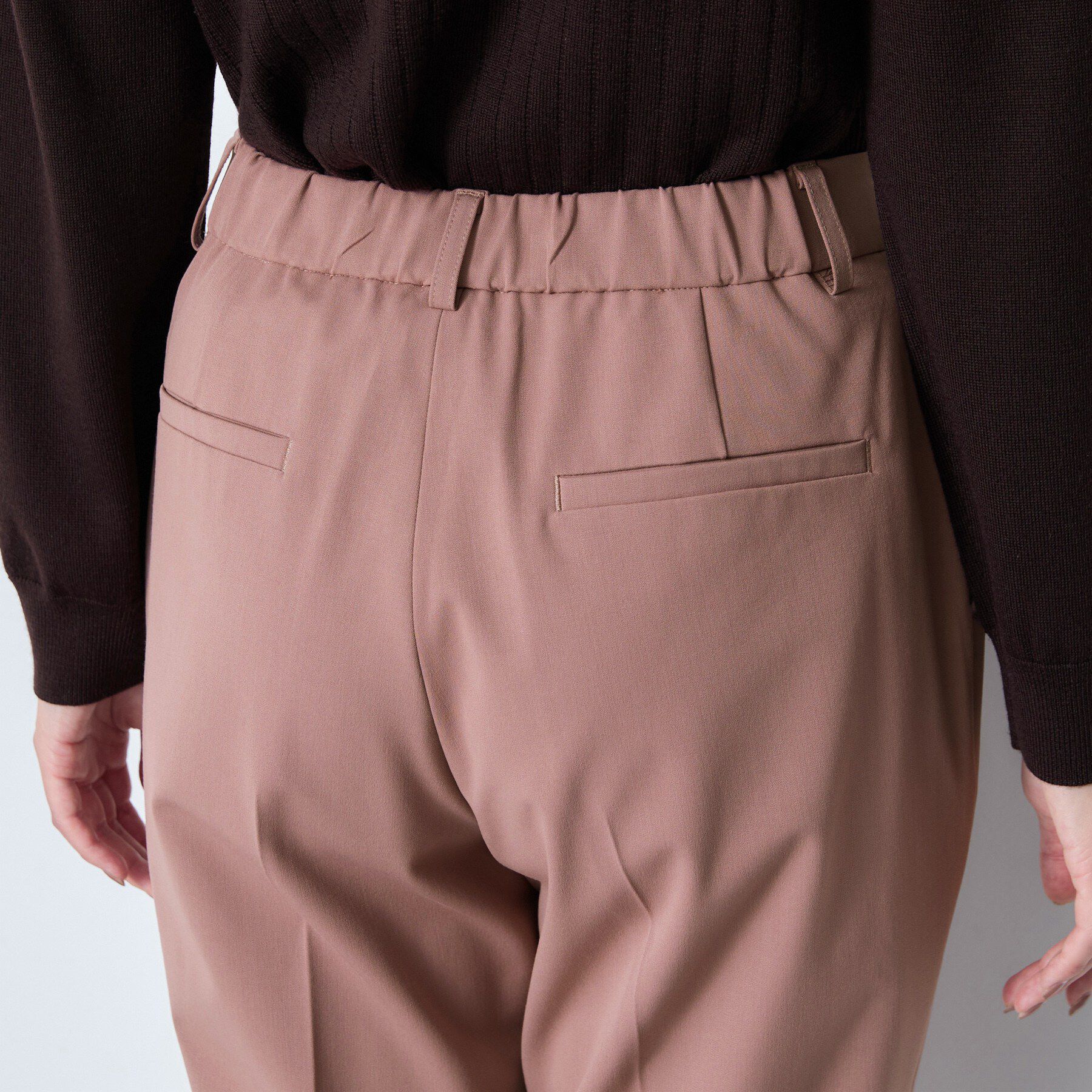 Reflect「【SS-4Lサイズ／私のパンツ】ストレートシルエット テーパードパンツ」|その他|