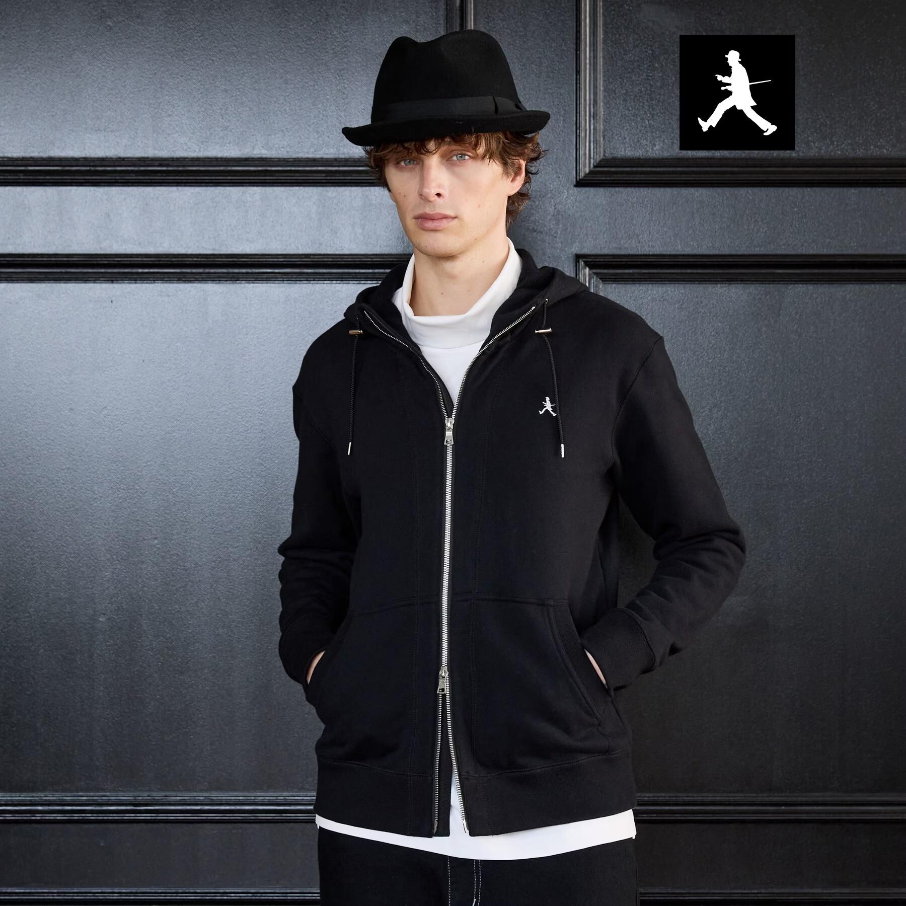 TAKEO KIKUCHI「【BOWLER HAT LABEL】ジップアップ スウェットパーカー」|パーカー|ブラック(019)