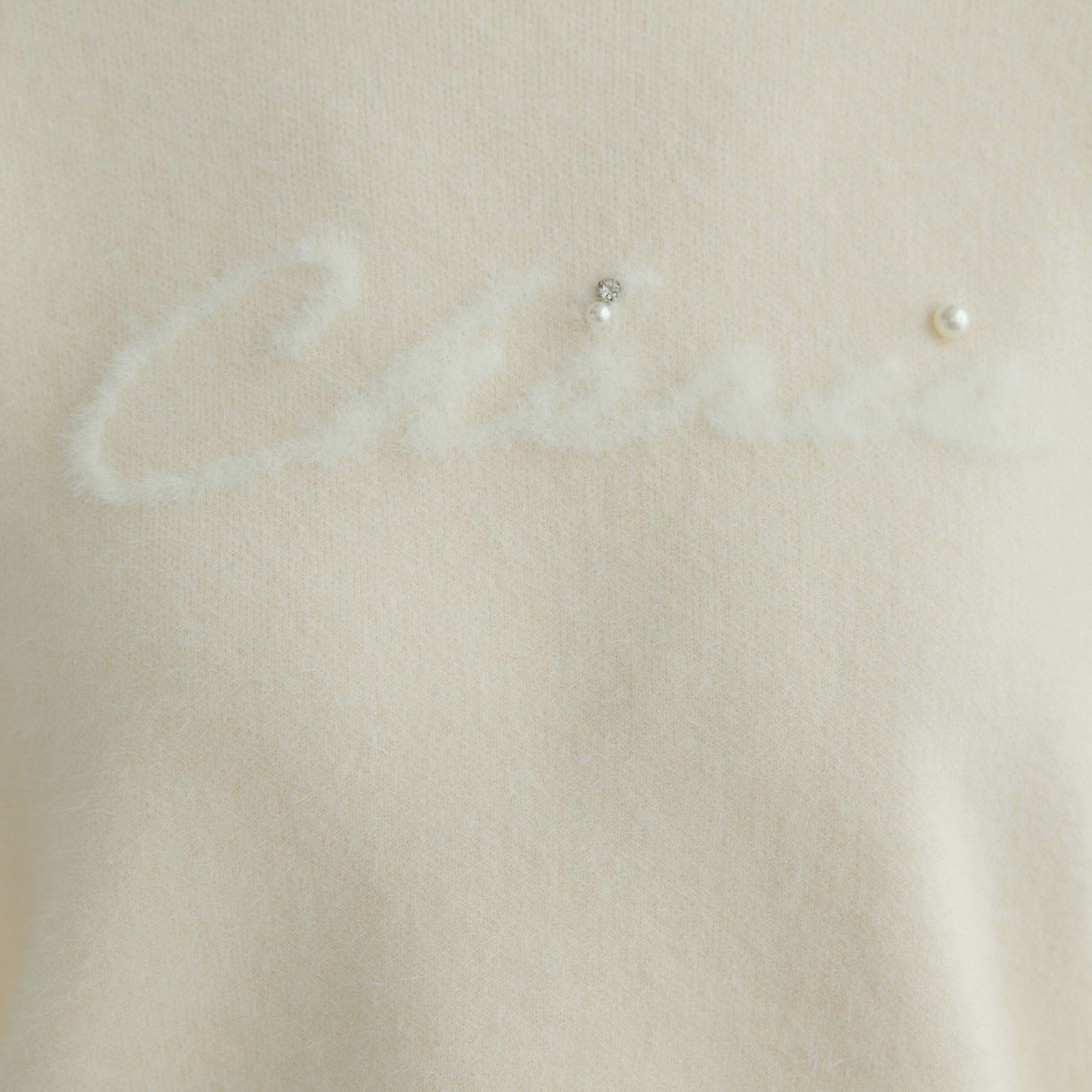 Couture broach「ペプラムレースドッキングニット」|ニット・セーター|