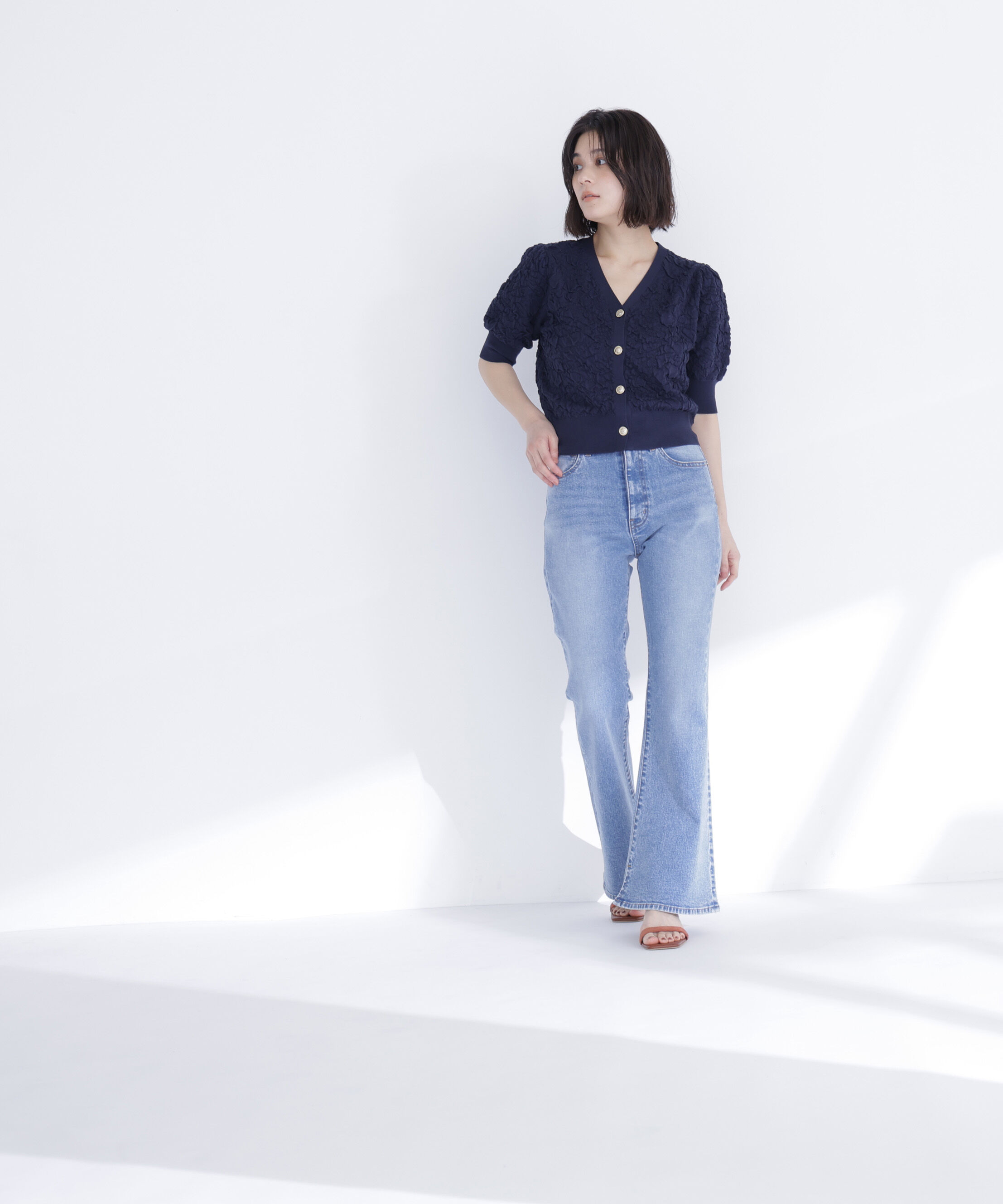  「フレアデニムパンツ」|その他|