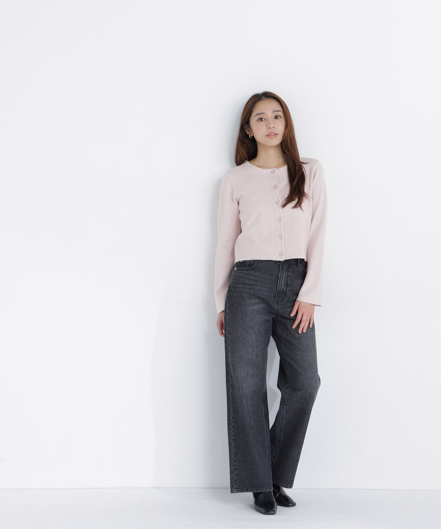 「＜Oggi.jp・CanCam.jp掲載＞ワイドストレートデニムパンツ」|その他|