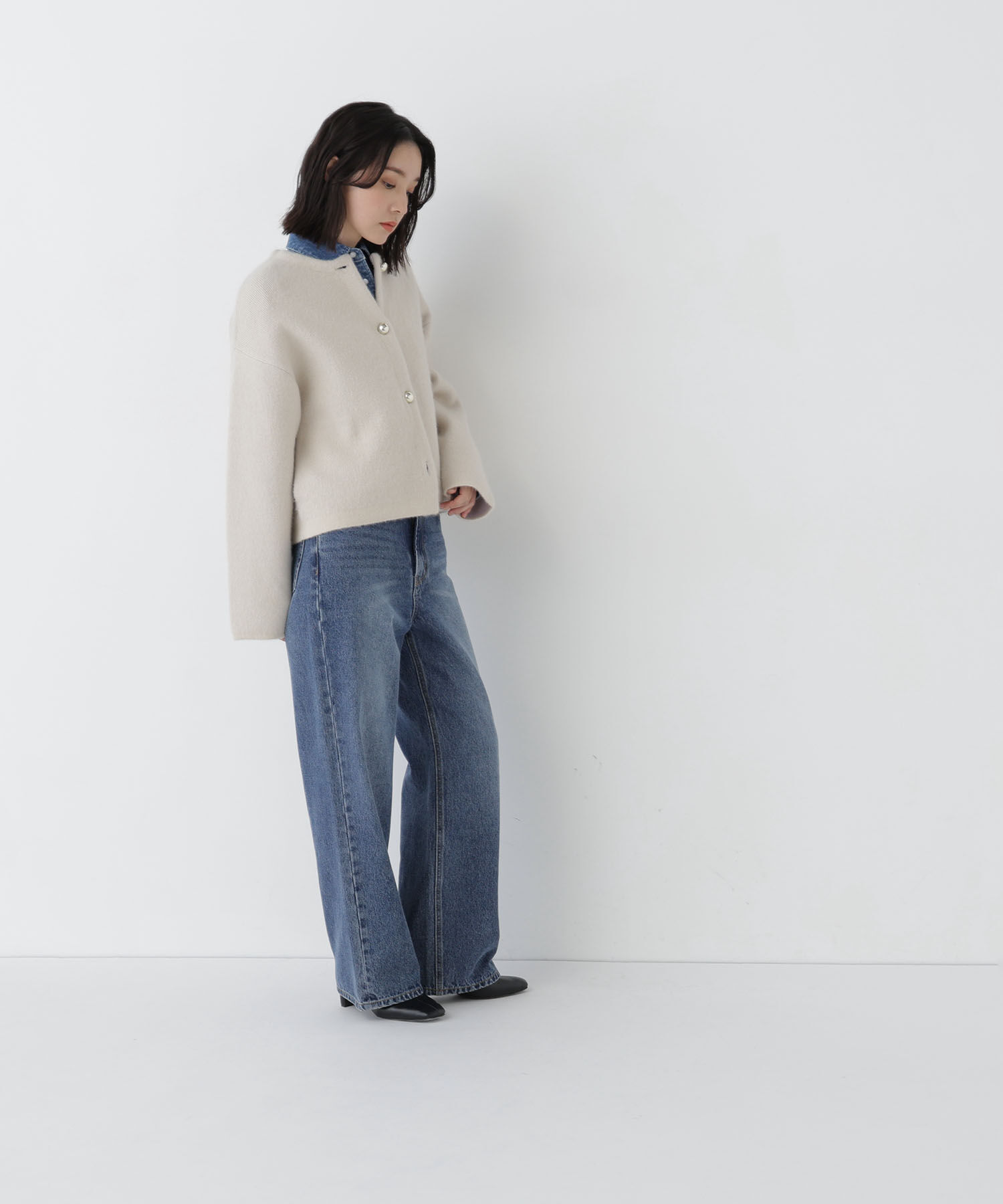  「＜Oggi.jp・CanCam.jp掲載＞ワイドストレートデニムパンツ」|その他|