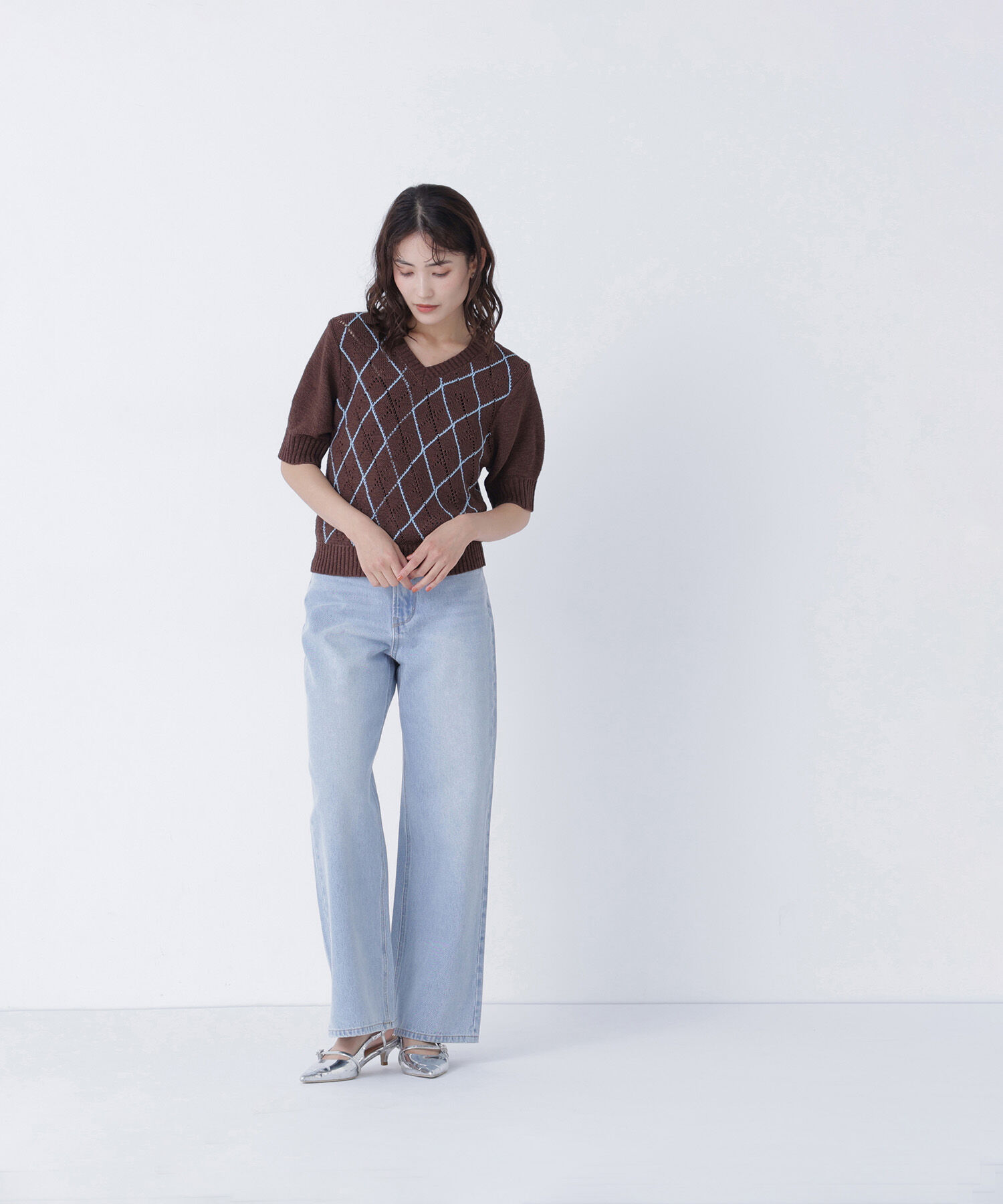  「＜Oggi.jp・CanCam.jp掲載＞ワイドストレートデニムパンツ」|その他|