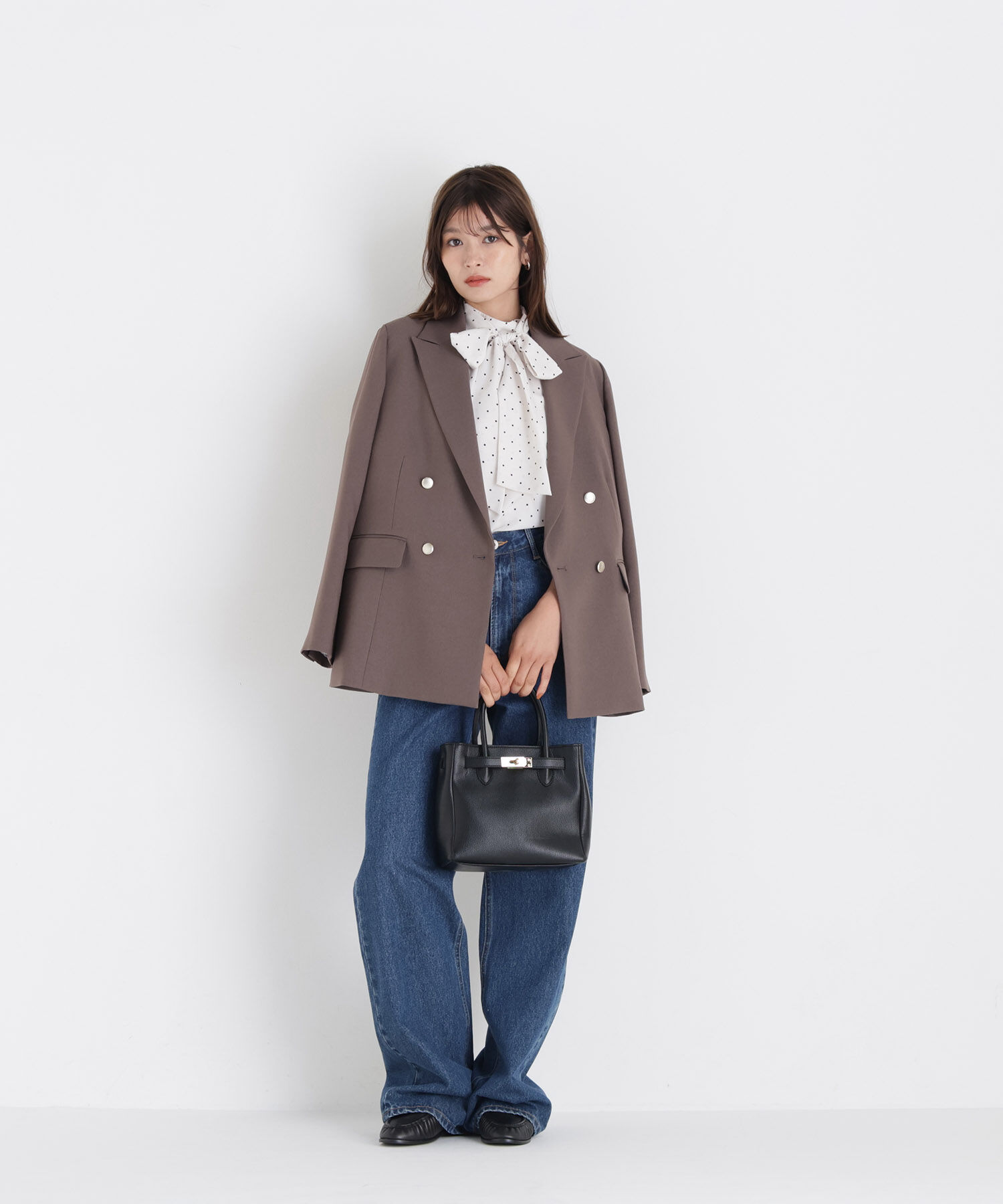  「ダブルブレスト SETUP ジャケット 26AW」|ブルゾン・スタジャン|