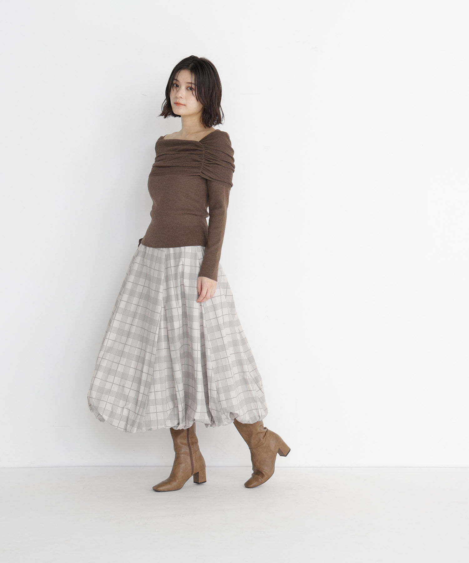  「＜Oggi11月号掲載＞バルーンスカート　26AW」|スカート|
