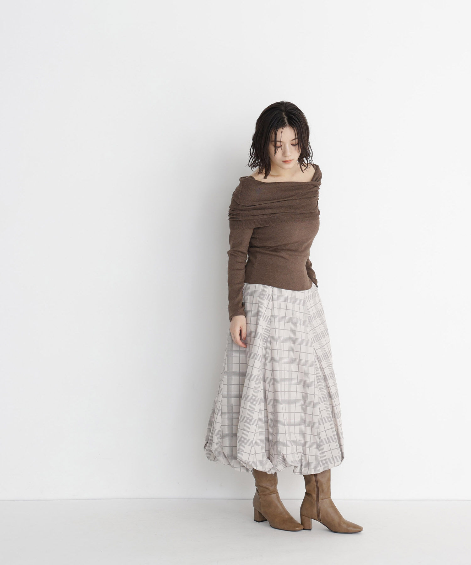  「＜Oggi11月号掲載＞バルーンスカート　26AW」|スカート|