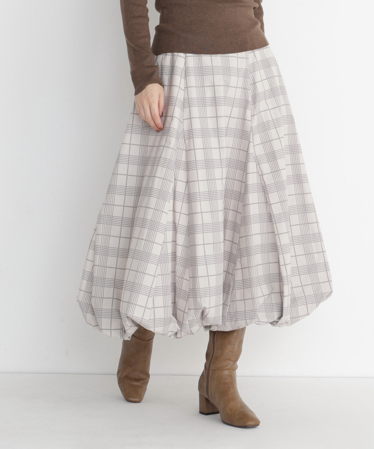  「＜Oggi11月号掲載＞バルーンスカート　26AW」|スカート|