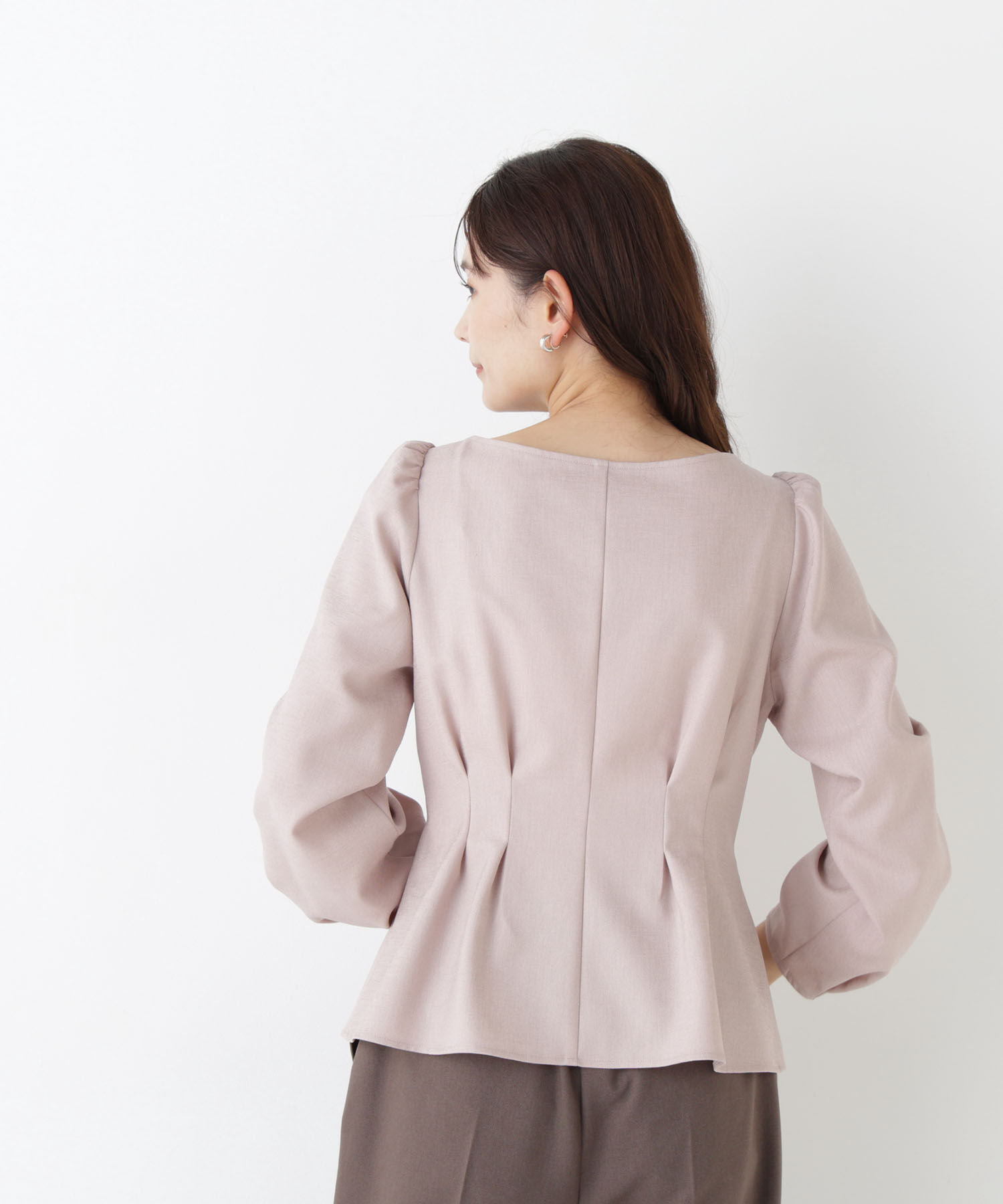  「＜ちょうど、いい服＞きゅっと、メリハリ仕掛けトップス 26AW」|シャツ・ブラウス|