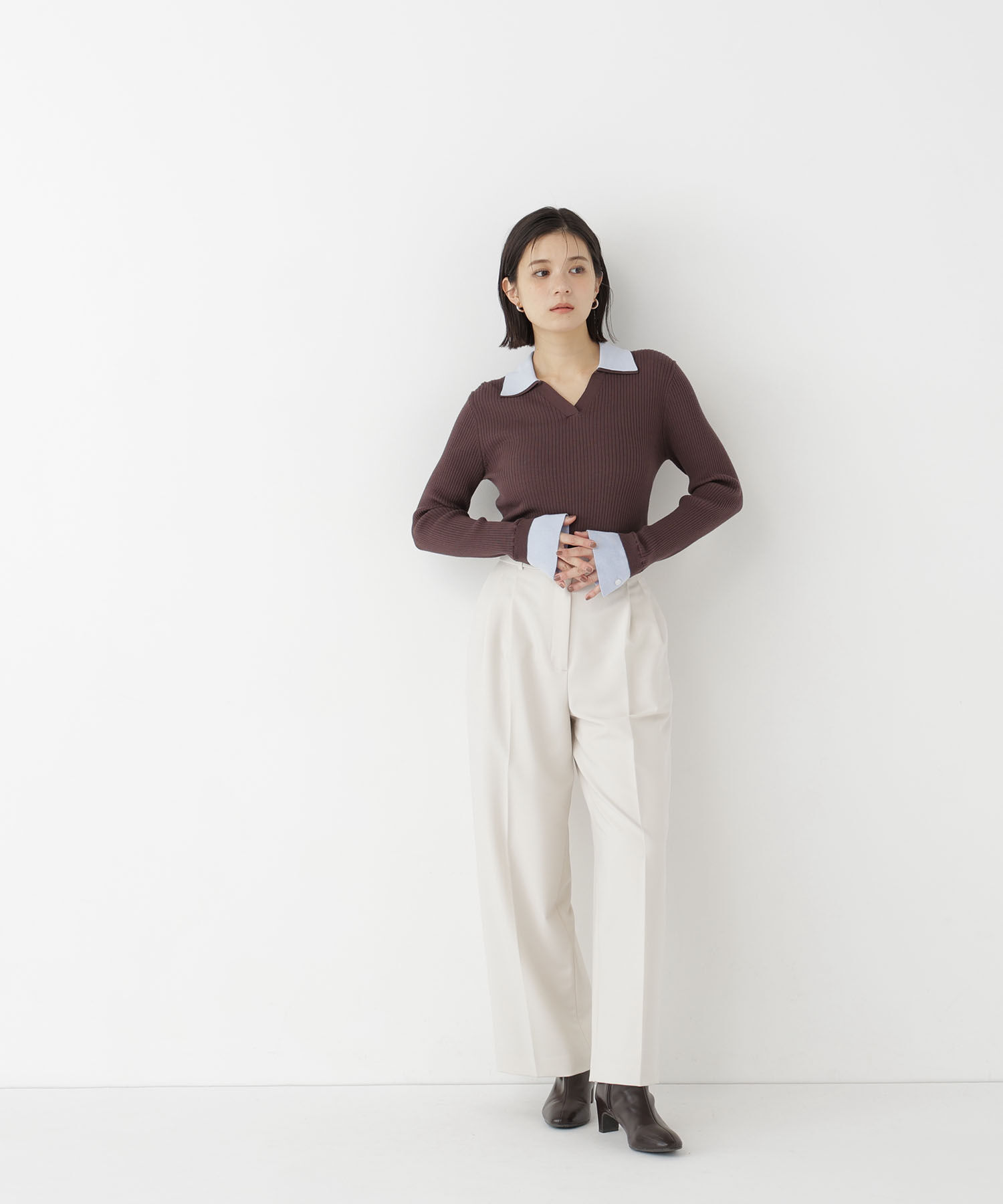  「＜Oggi.jp掲載＞ベルテッドワイドパンツ」|その他|