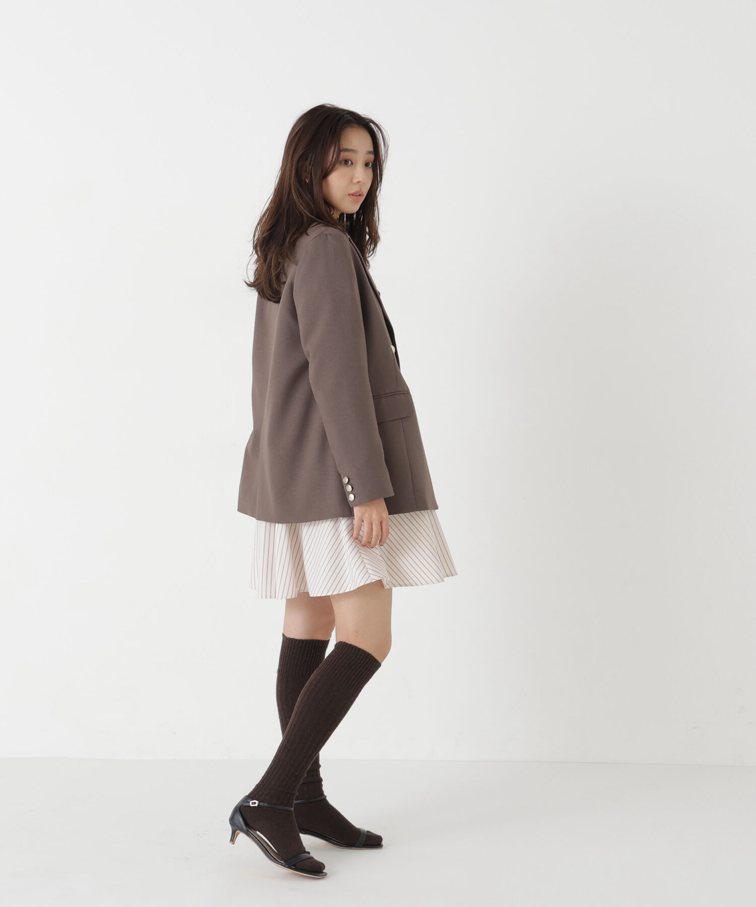  「ミニシャツワンピース」|ワンピース|