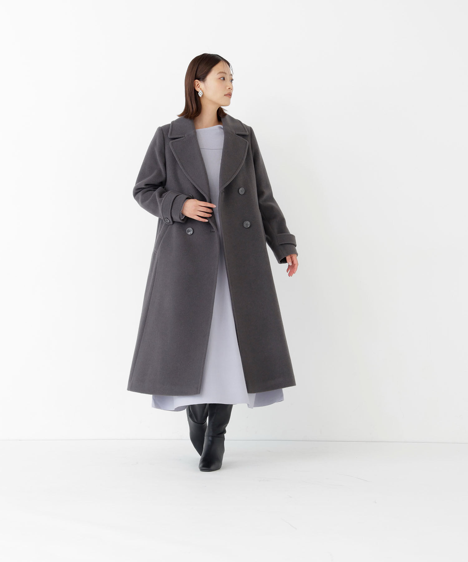  「ビッグカラーダブルチェスターコート 26AW」|その他|