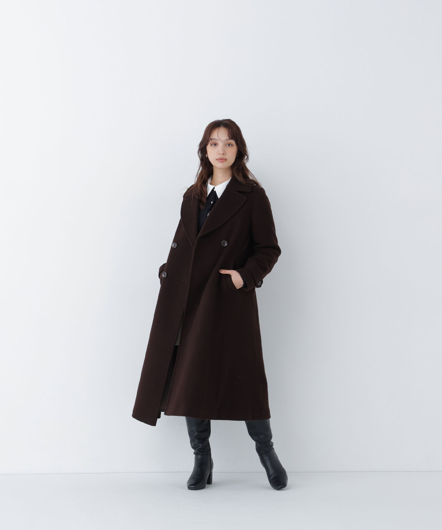  「ビッグカラーダブルチェスターコート 26AW」|その他|