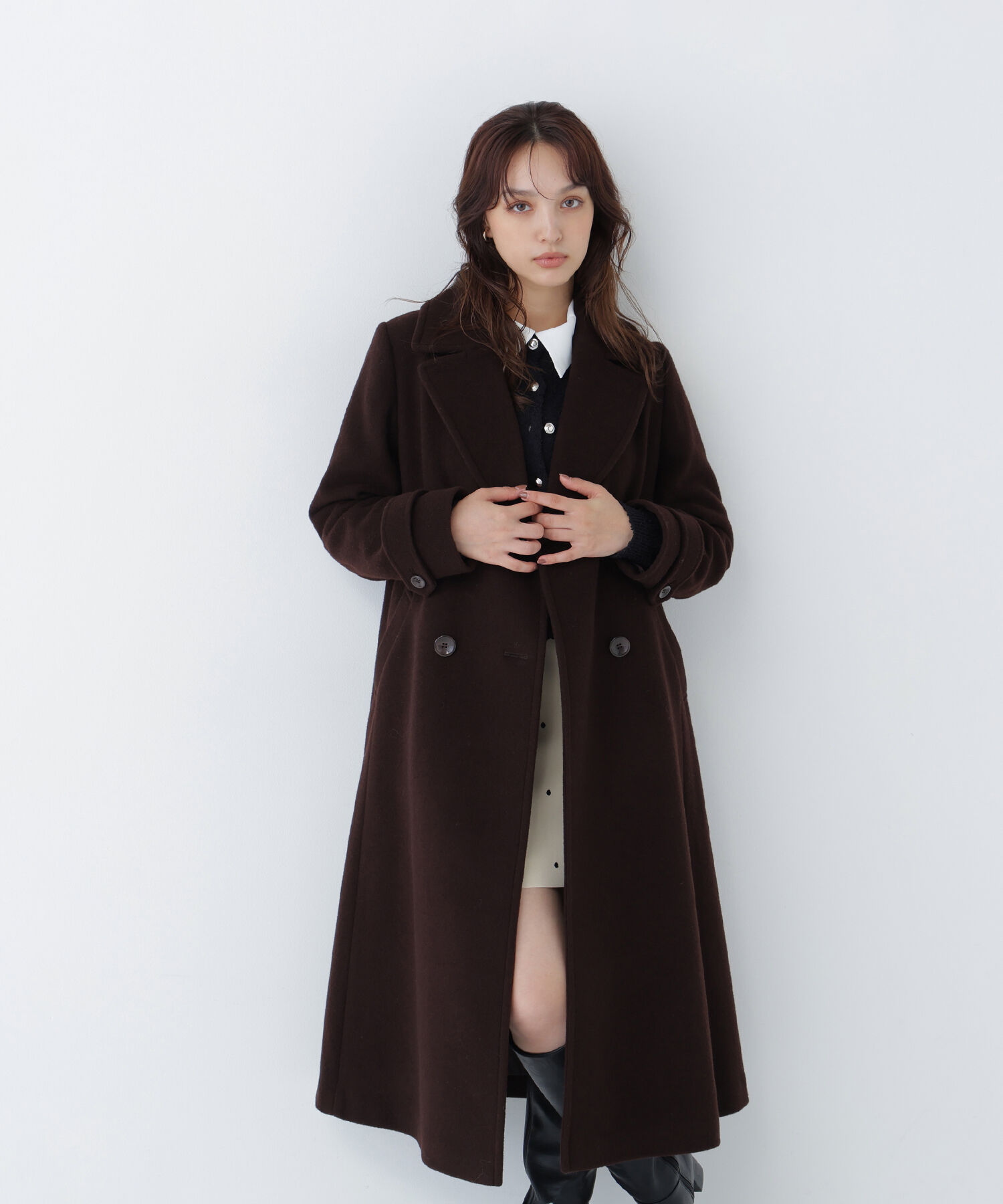  「ビッグカラーダブルチェスターコート 26AW」|その他|