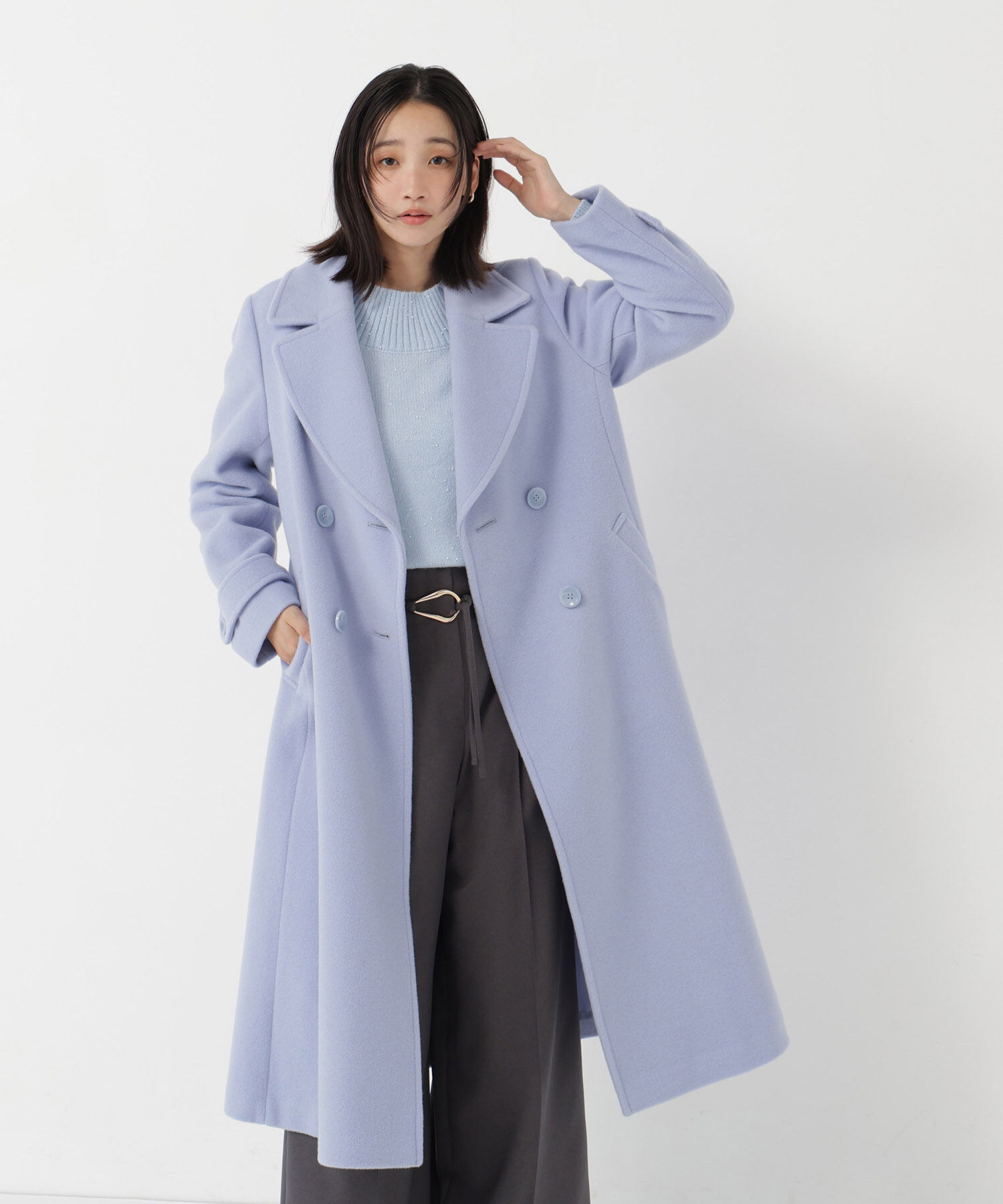  「ビッグカラーダブルチェスターコート 26AW」|その他|
