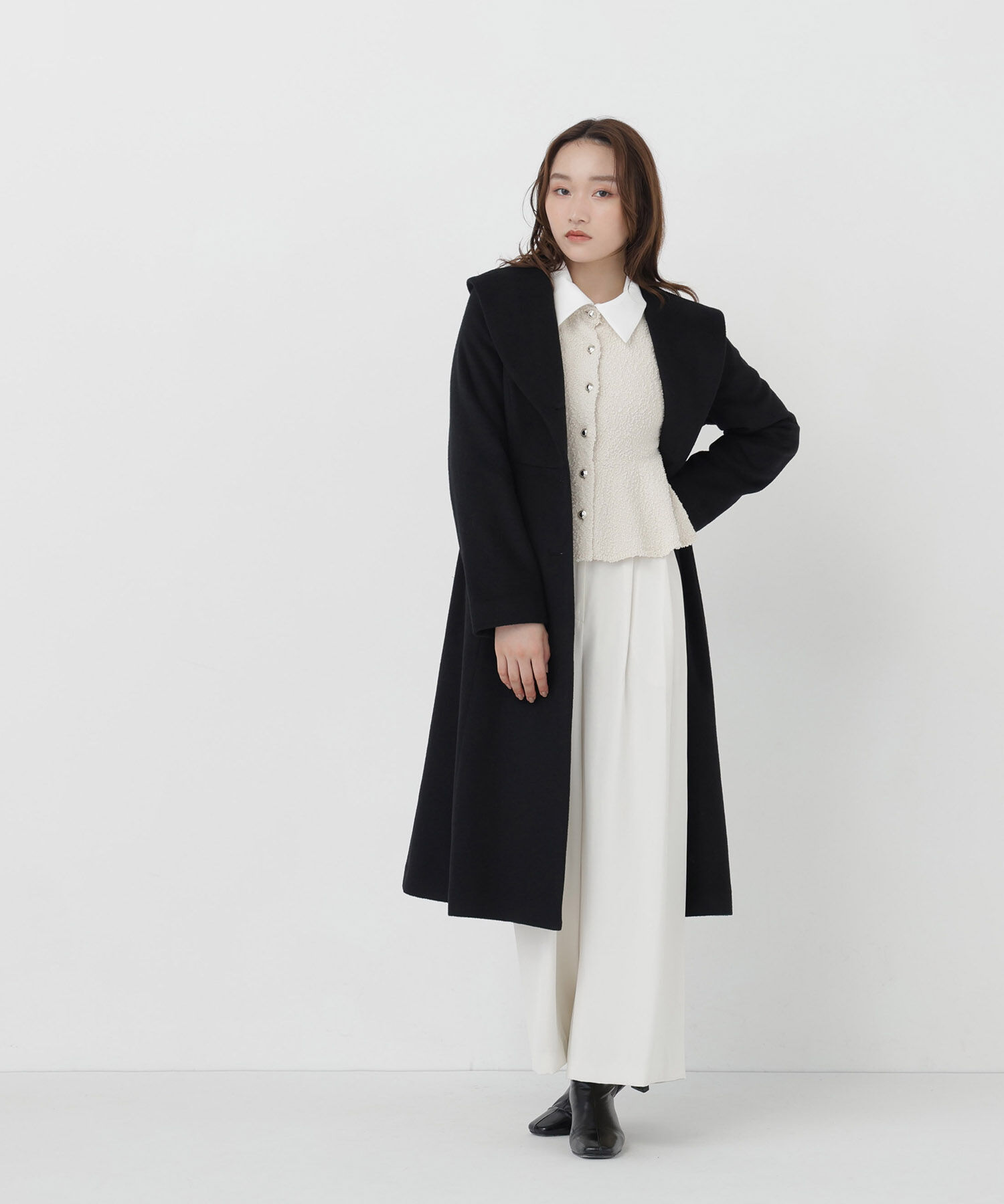  「ショールカラーベルテッドコート　26AW」|その他|