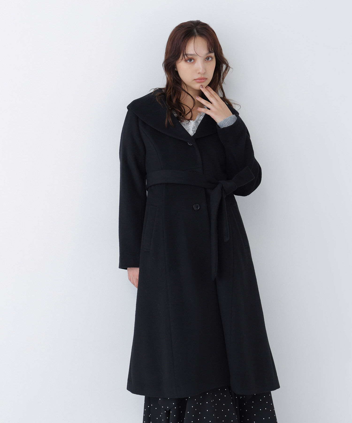  「ショールカラーベルテッドコート　26AW」|その他|