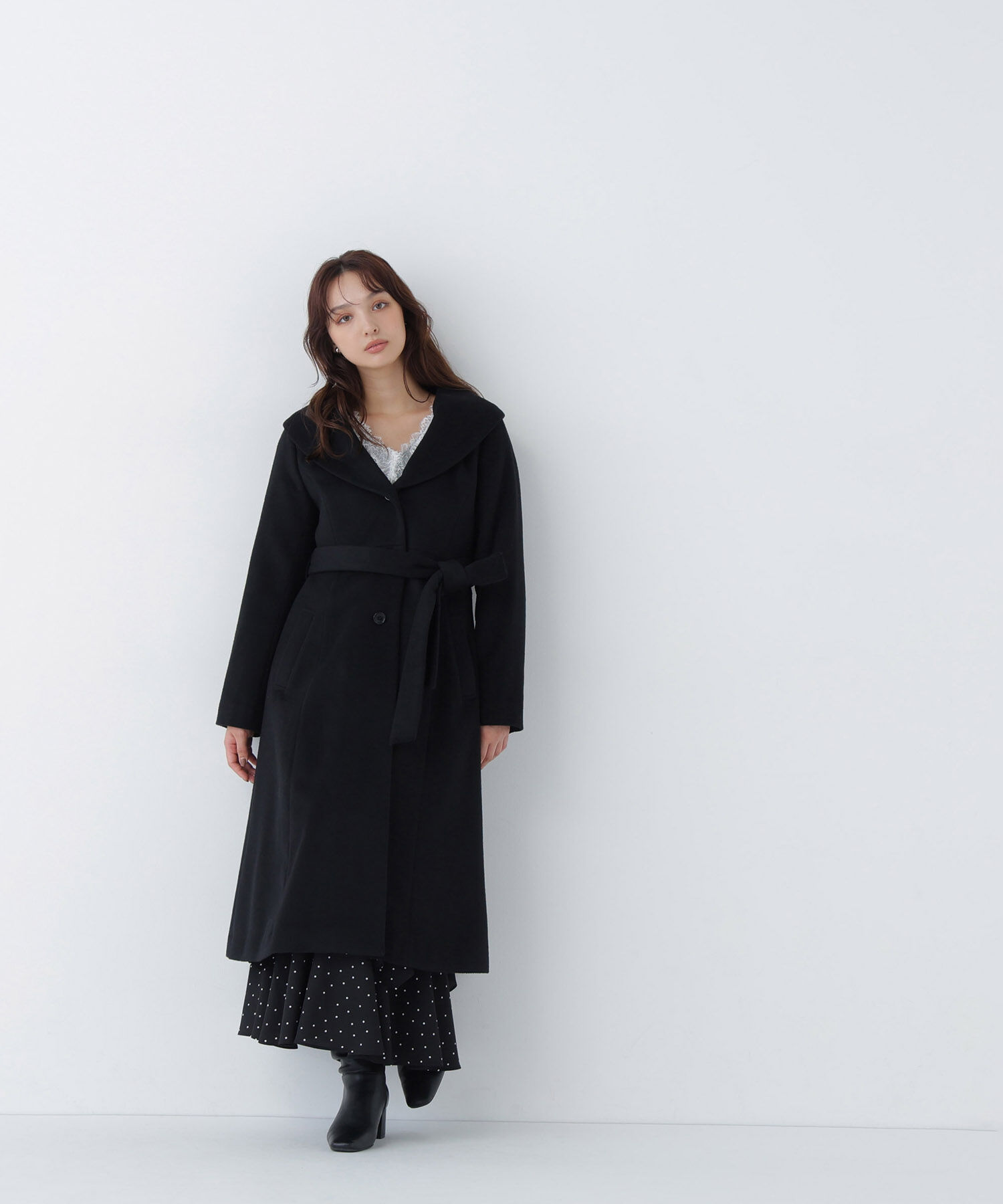  「ショールカラーベルテッドコート　26AW」|その他|