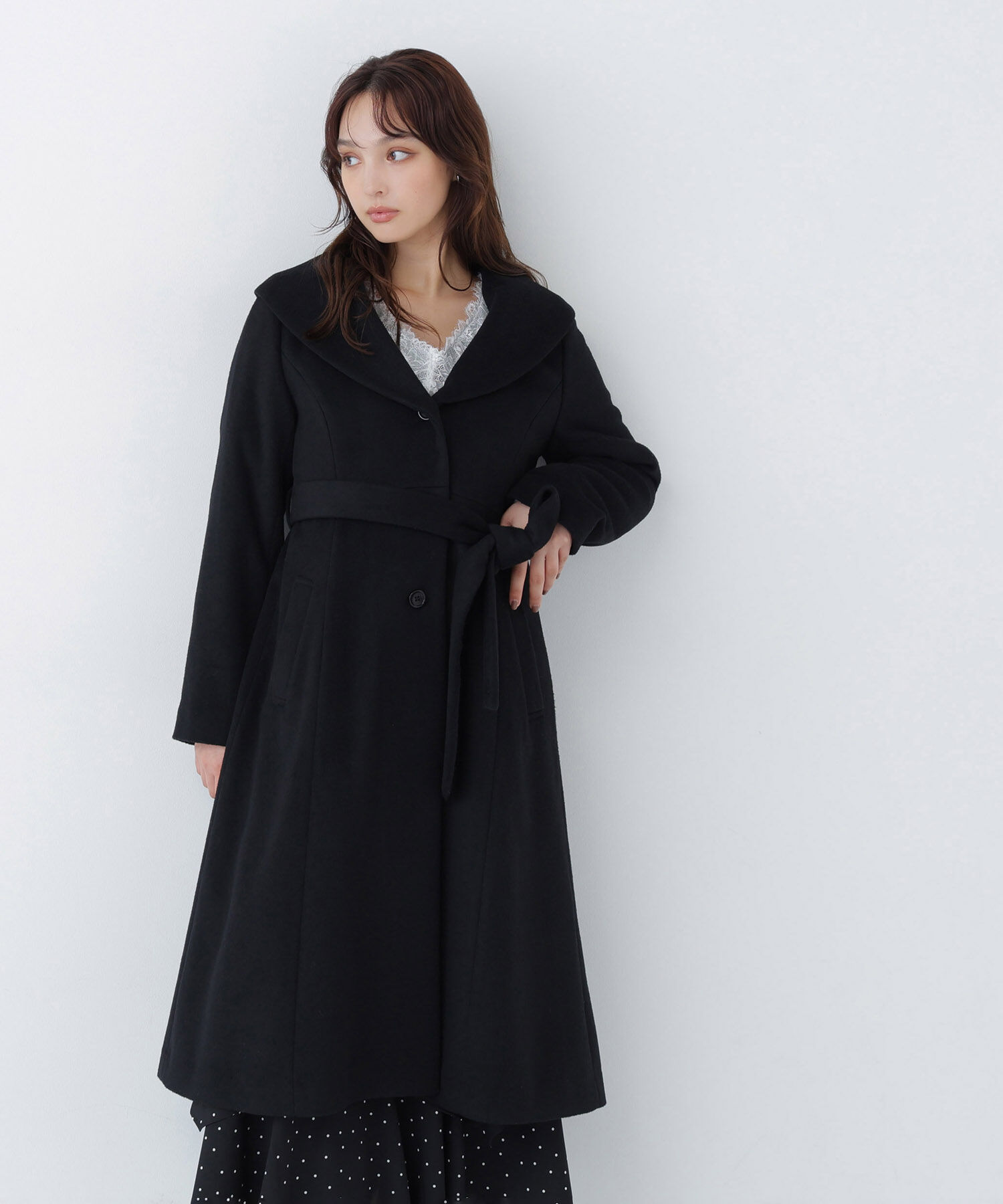  「ショールカラーベルテッドコート　26AW」|その他|