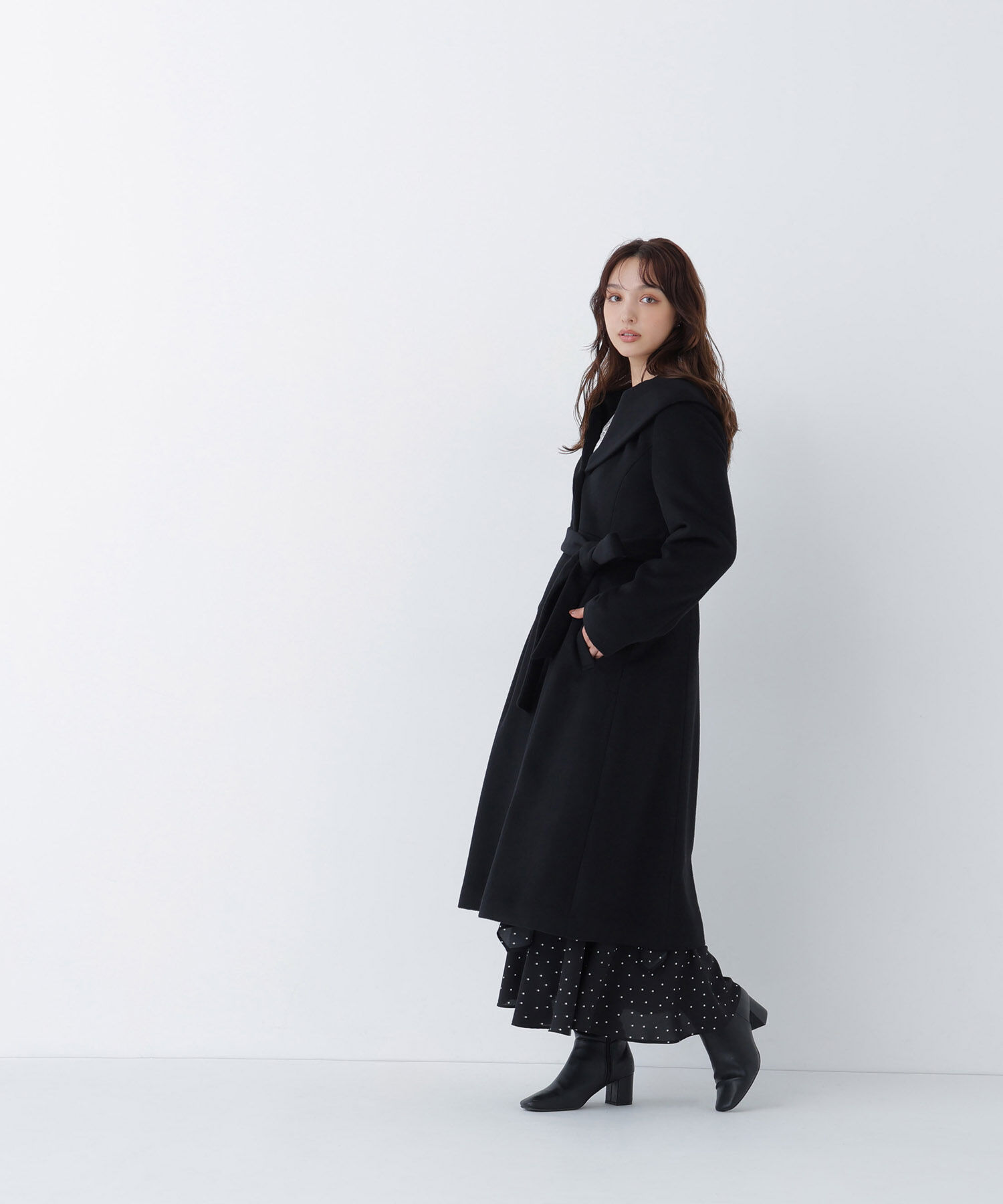  「ショールカラーベルテッドコート　26AW」|その他|