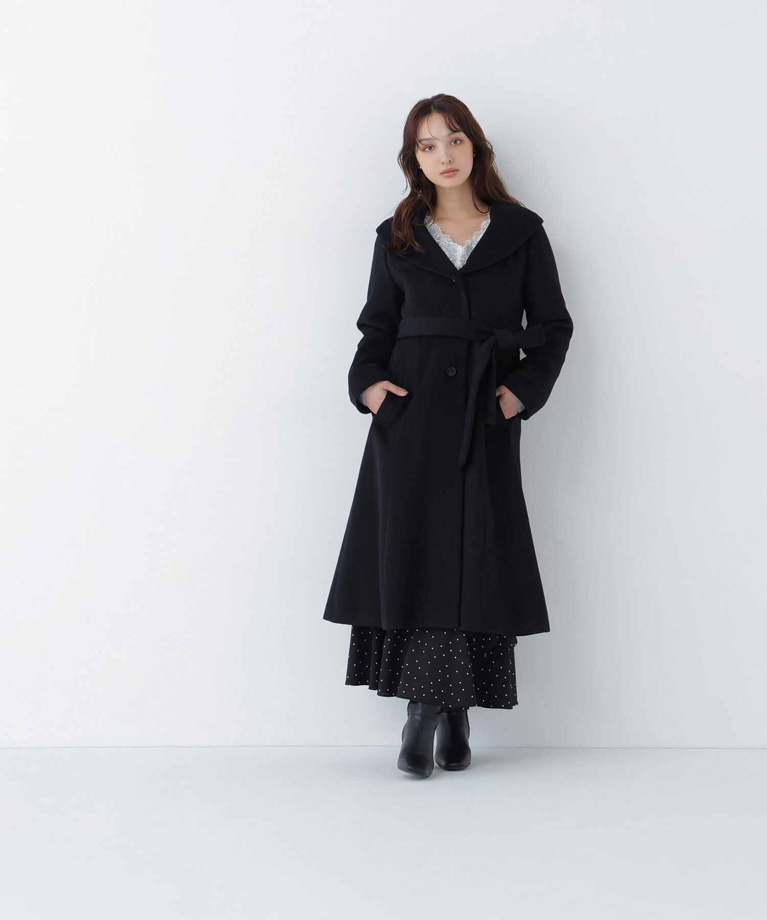  「ショールカラーベルテッドコート　26AW」|その他|
