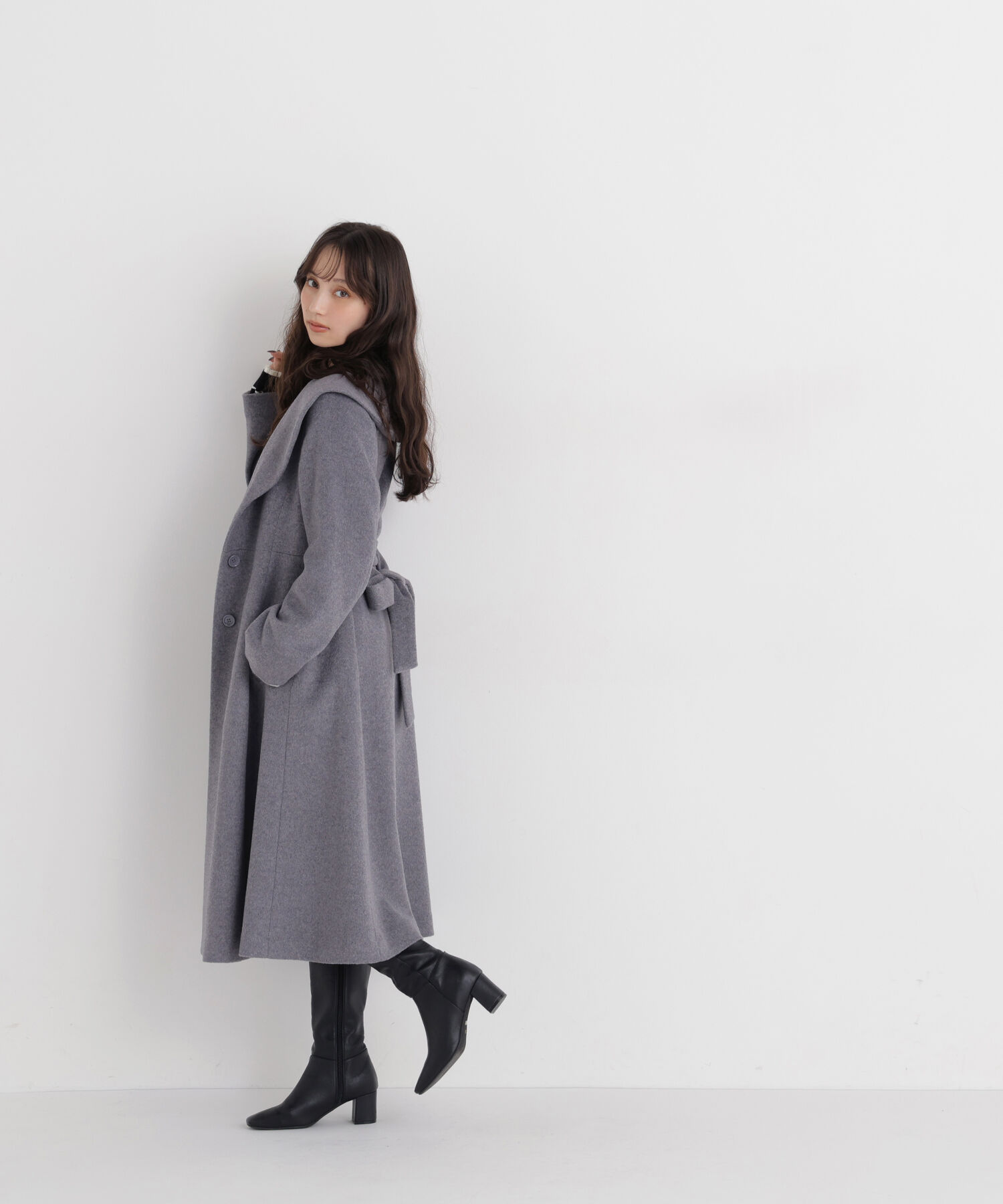  「ショールカラーベルテッドコート　26AW」|その他|