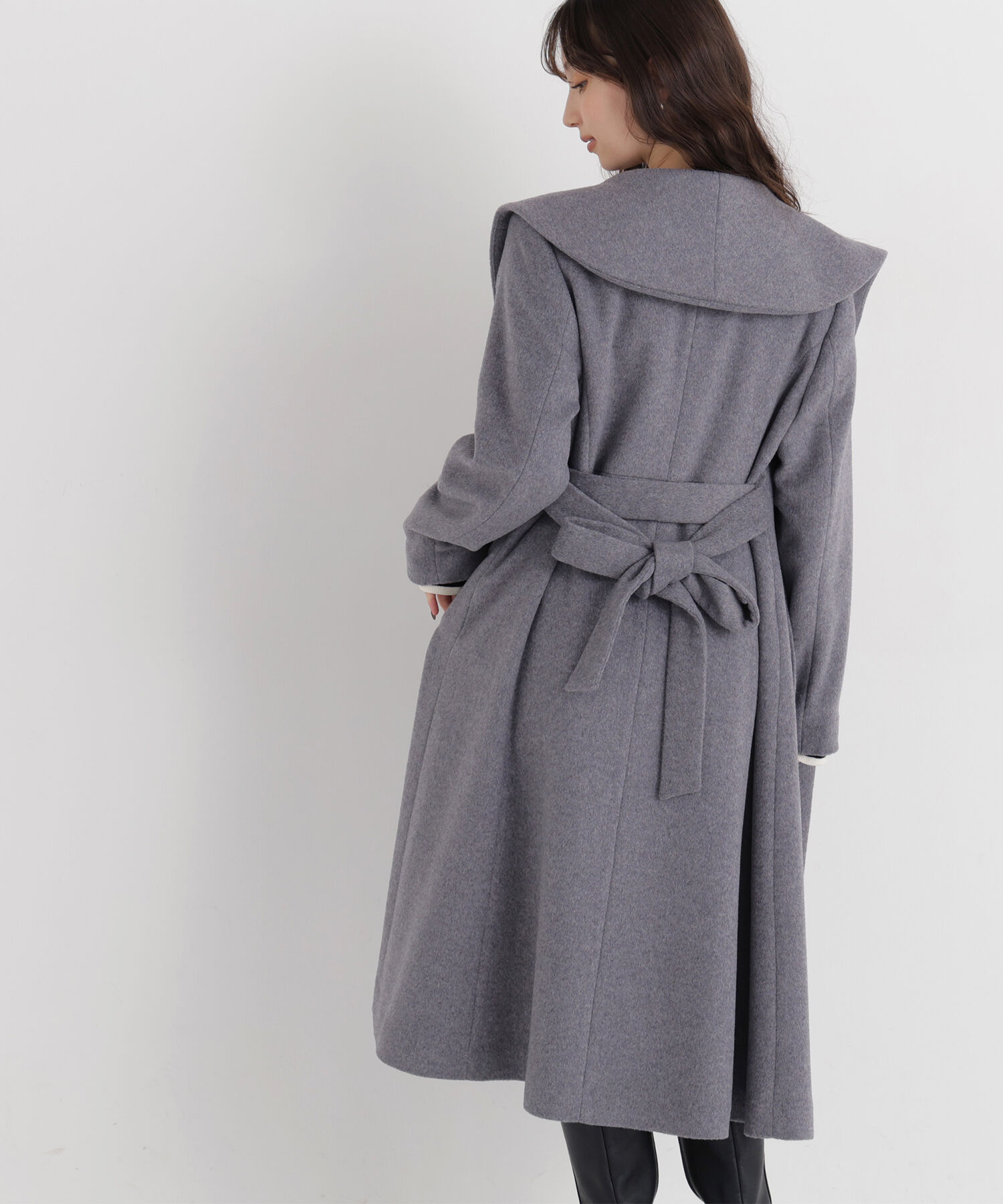  「ショールカラーベルテッドコート　26AW」|その他|