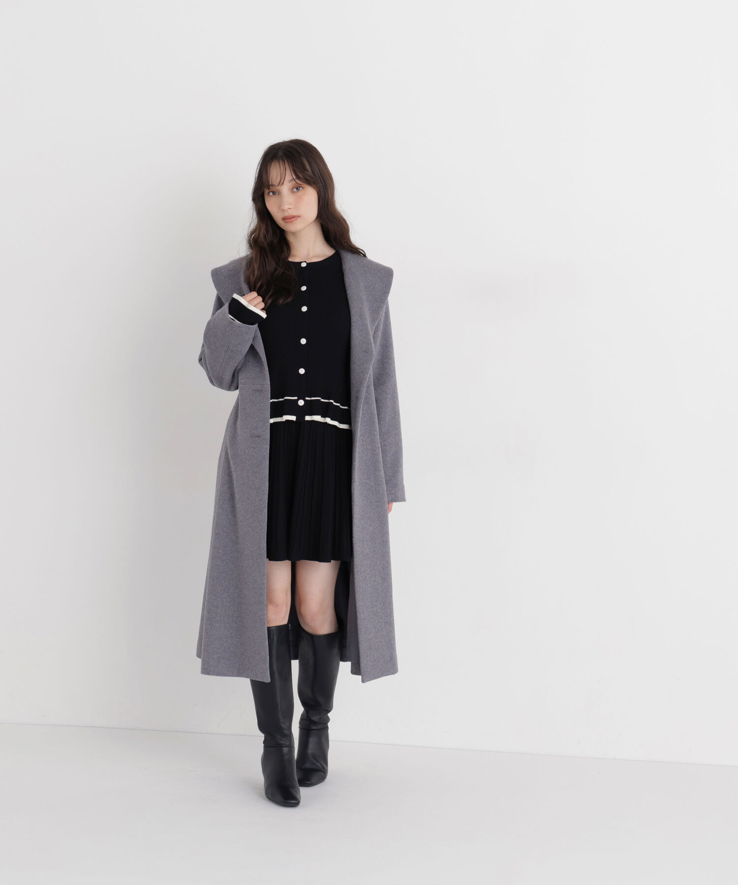  「ショールカラーベルテッドコート　26AW」|その他|