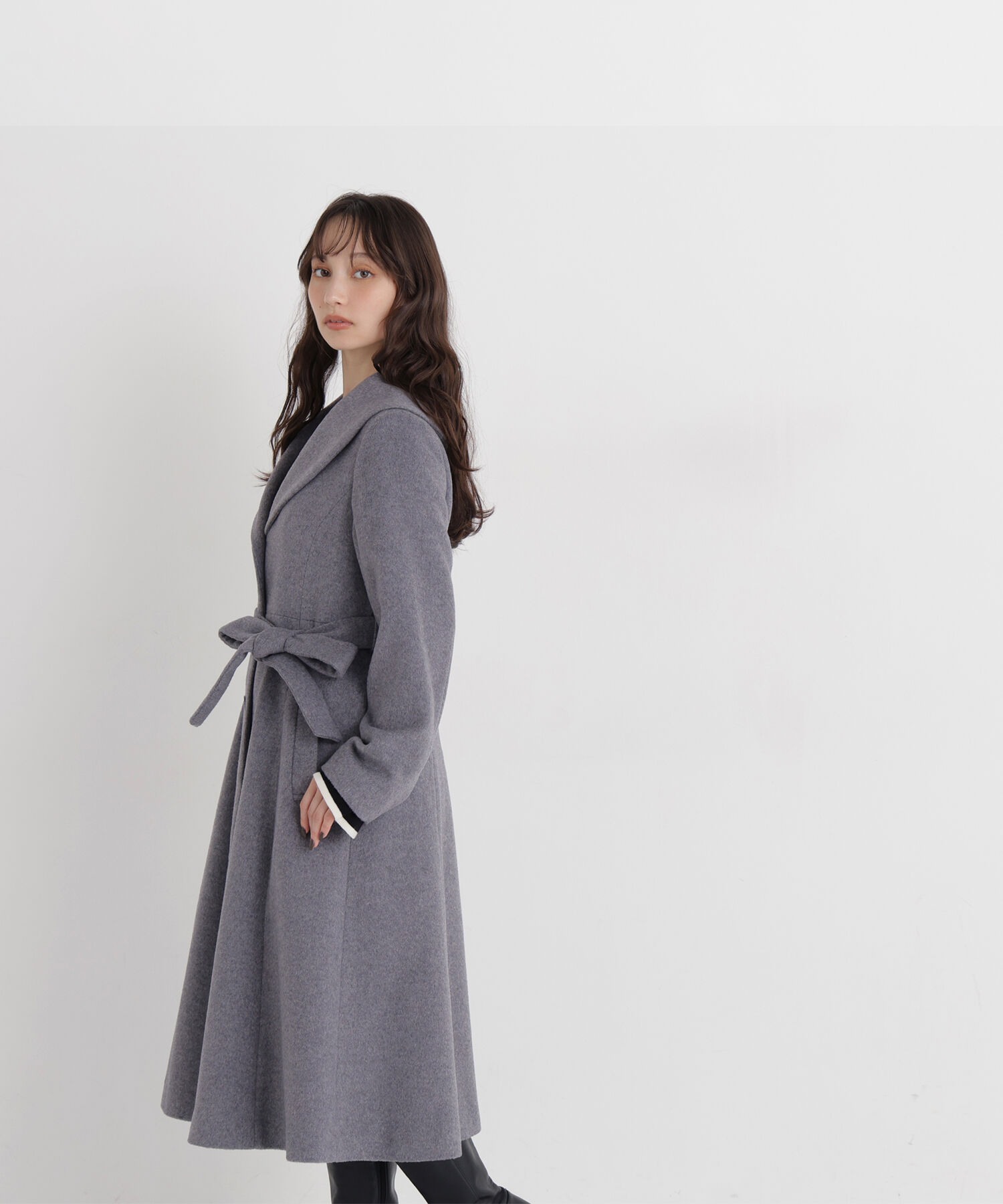  「ショールカラーベルテッドコート　26AW」|その他|