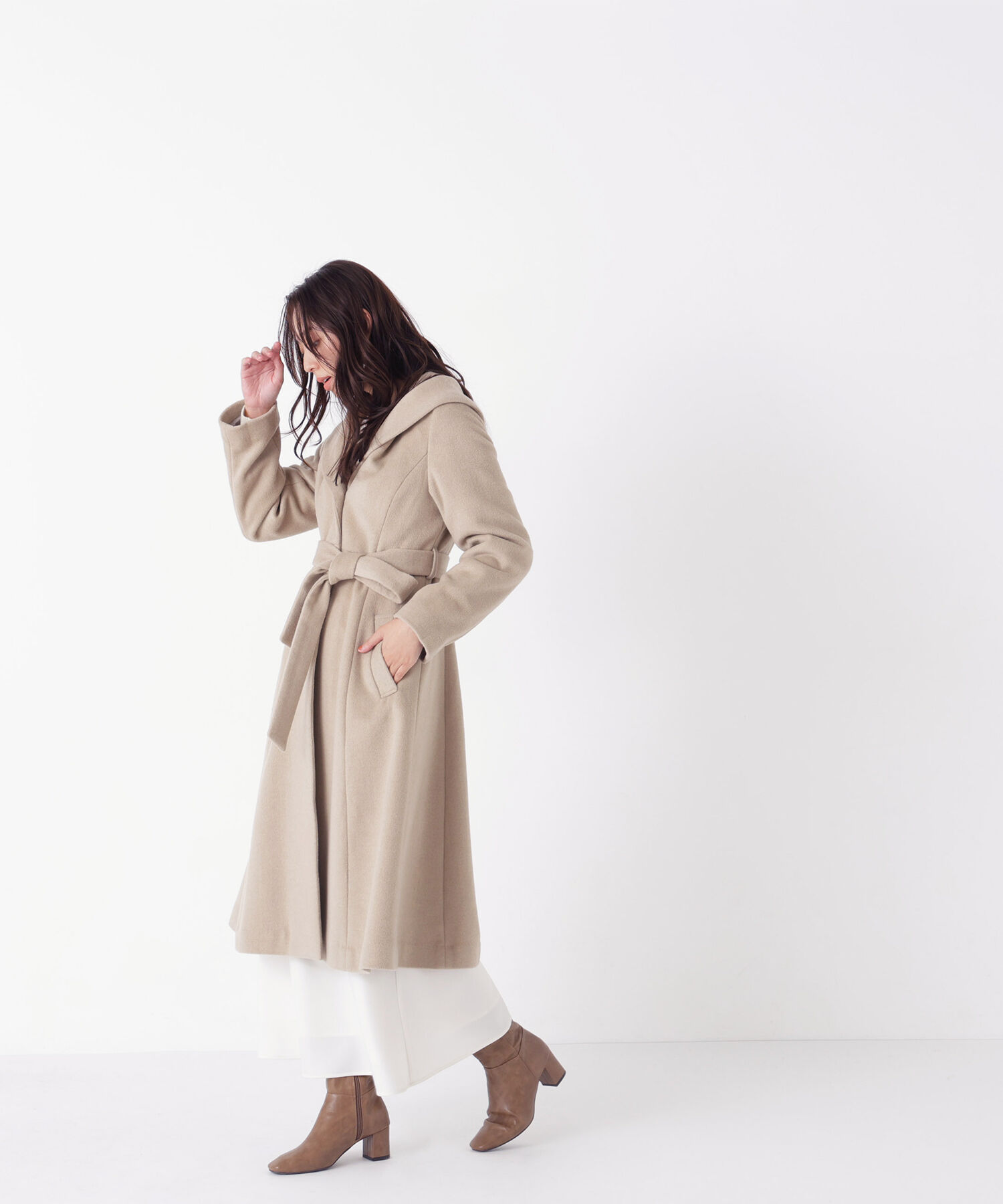  「ショールカラーベルテッドコート　26AW」|その他|