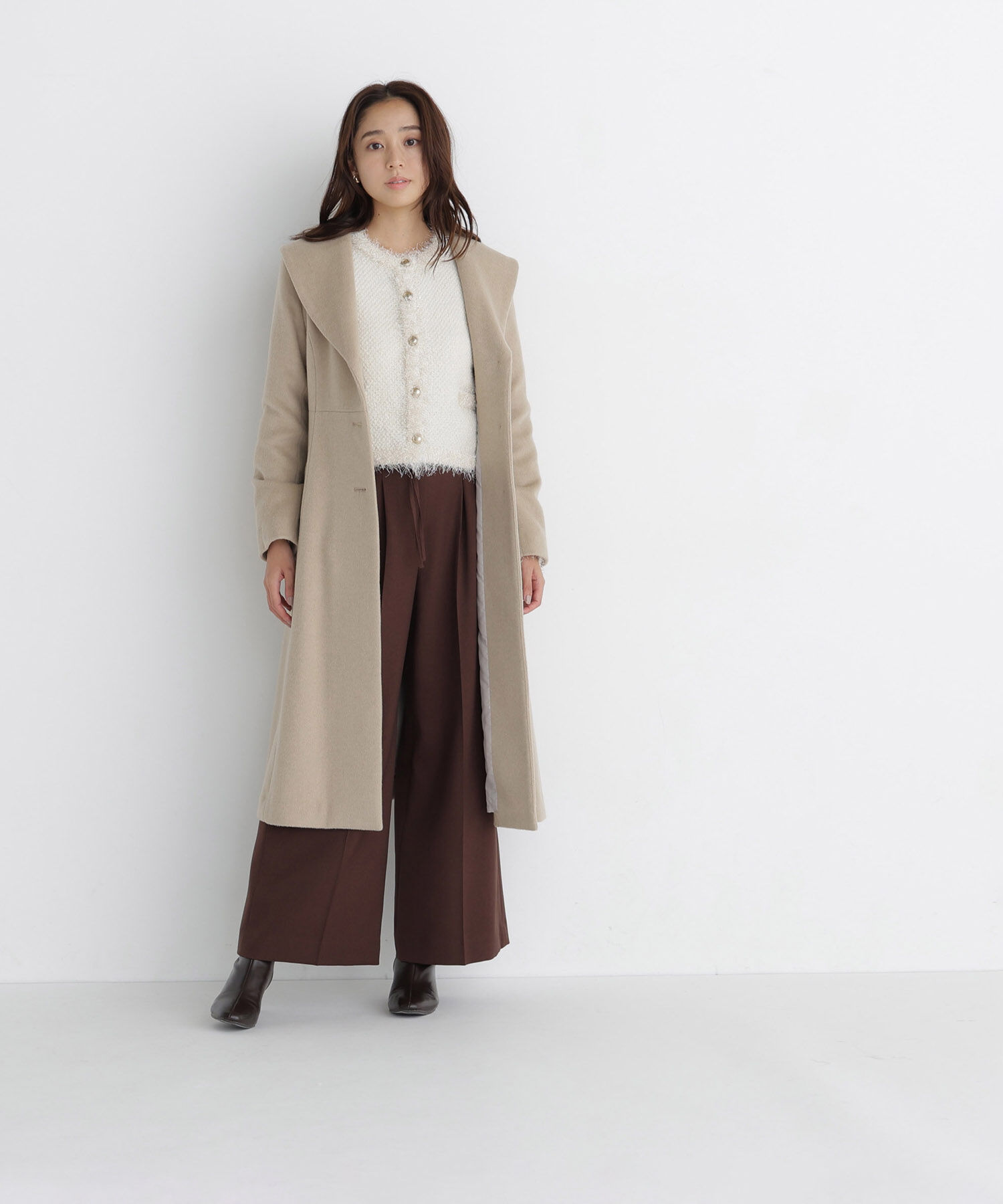  「ショールカラーベルテッドコート　26AW」|その他|
