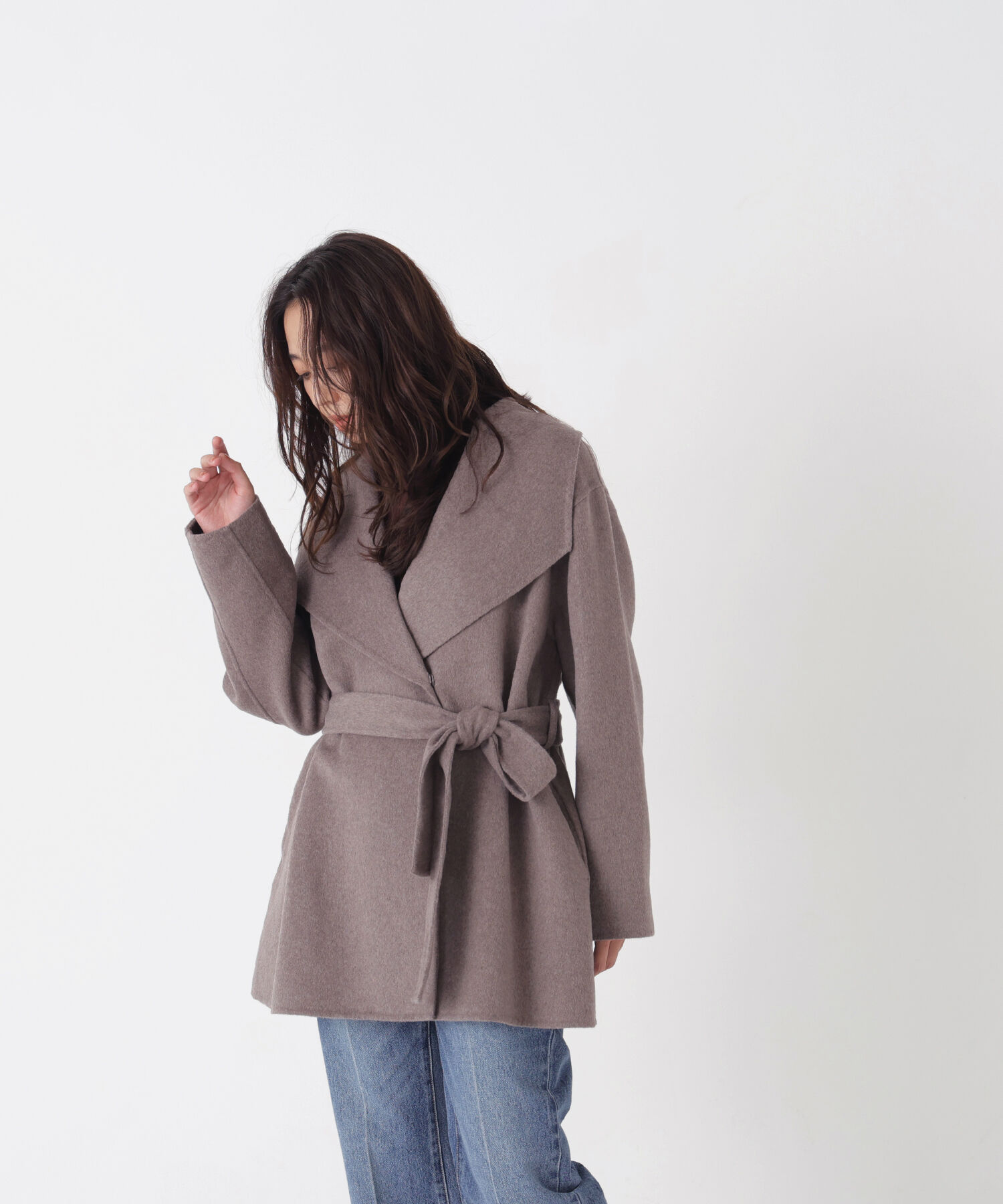  「リバーベルテッドハーフコート 26AW」|ブルゾン・スタジャン|