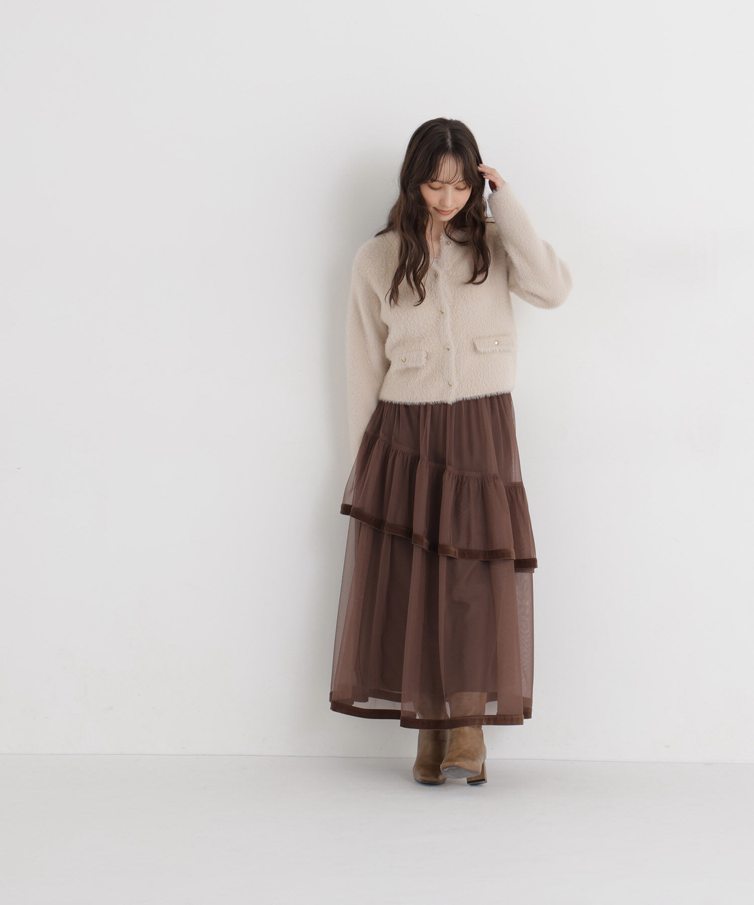  「シャギーアンサンブル　26AW」|ニット・セーター|