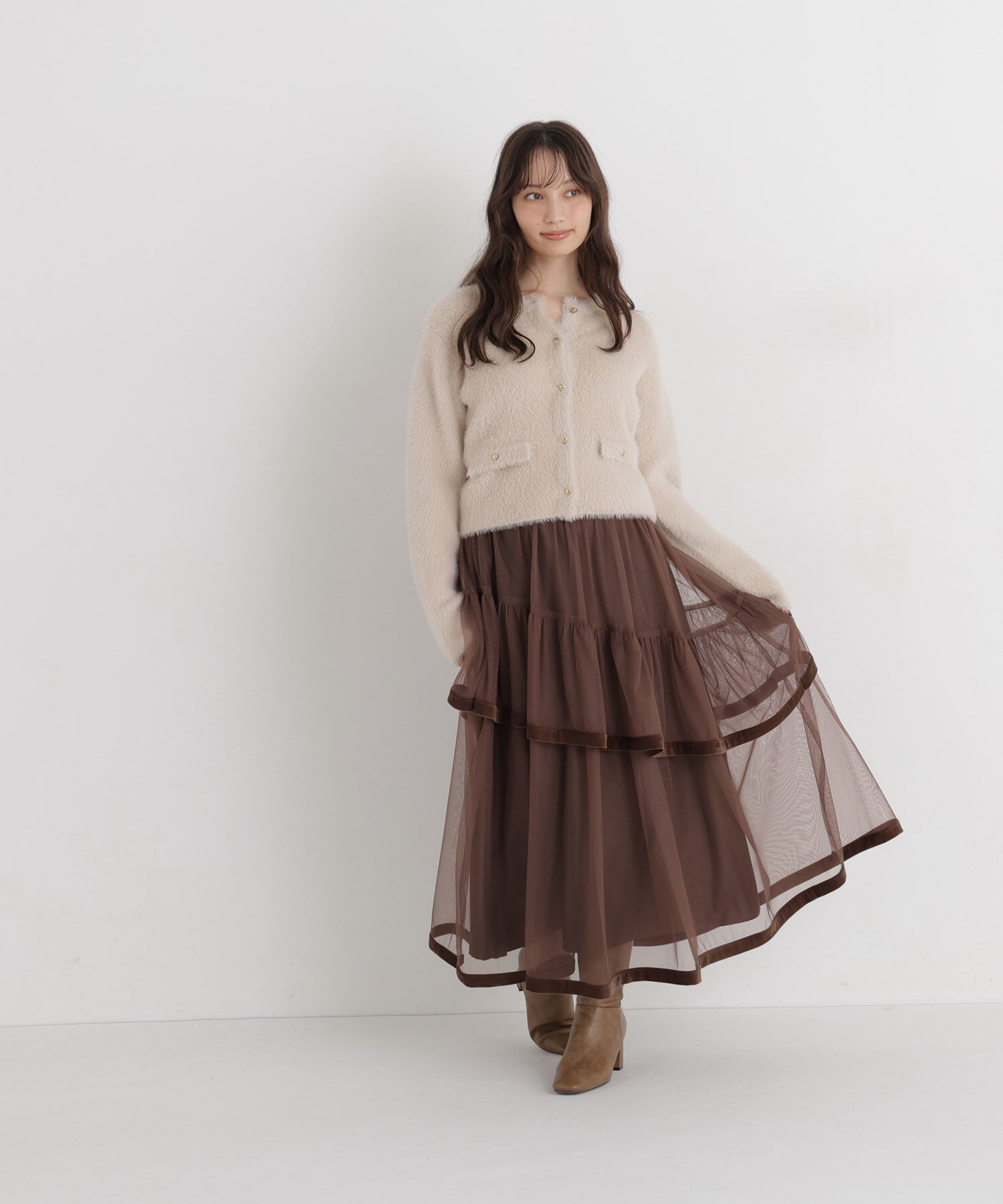  「シャギーアンサンブル　26AW」|ニット・セーター|