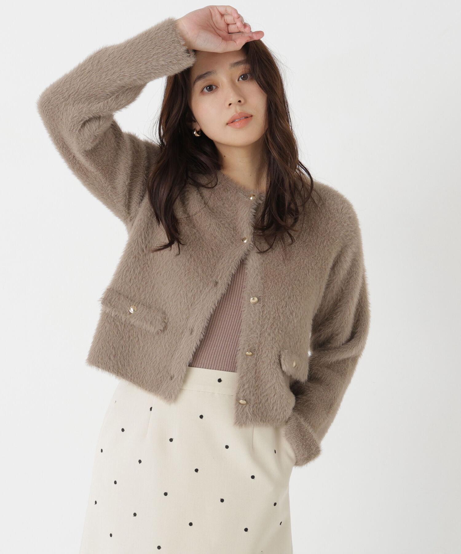  「シャギーアンサンブル　26AW」|ニット・セーター|