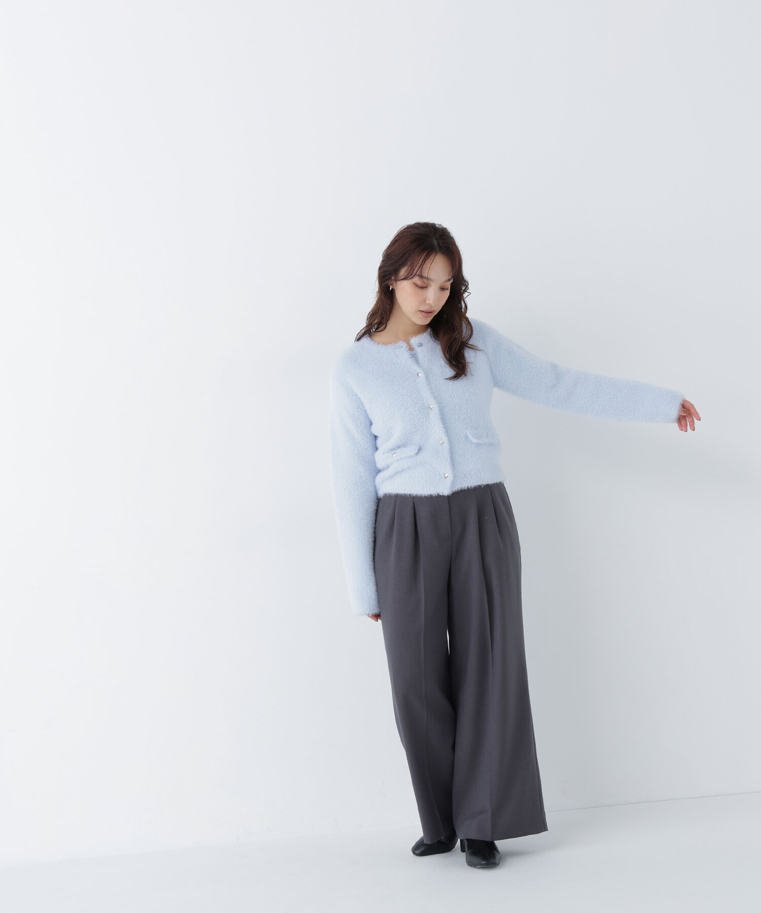  「シャギーアンサンブル　26AW」|ニット・セーター|