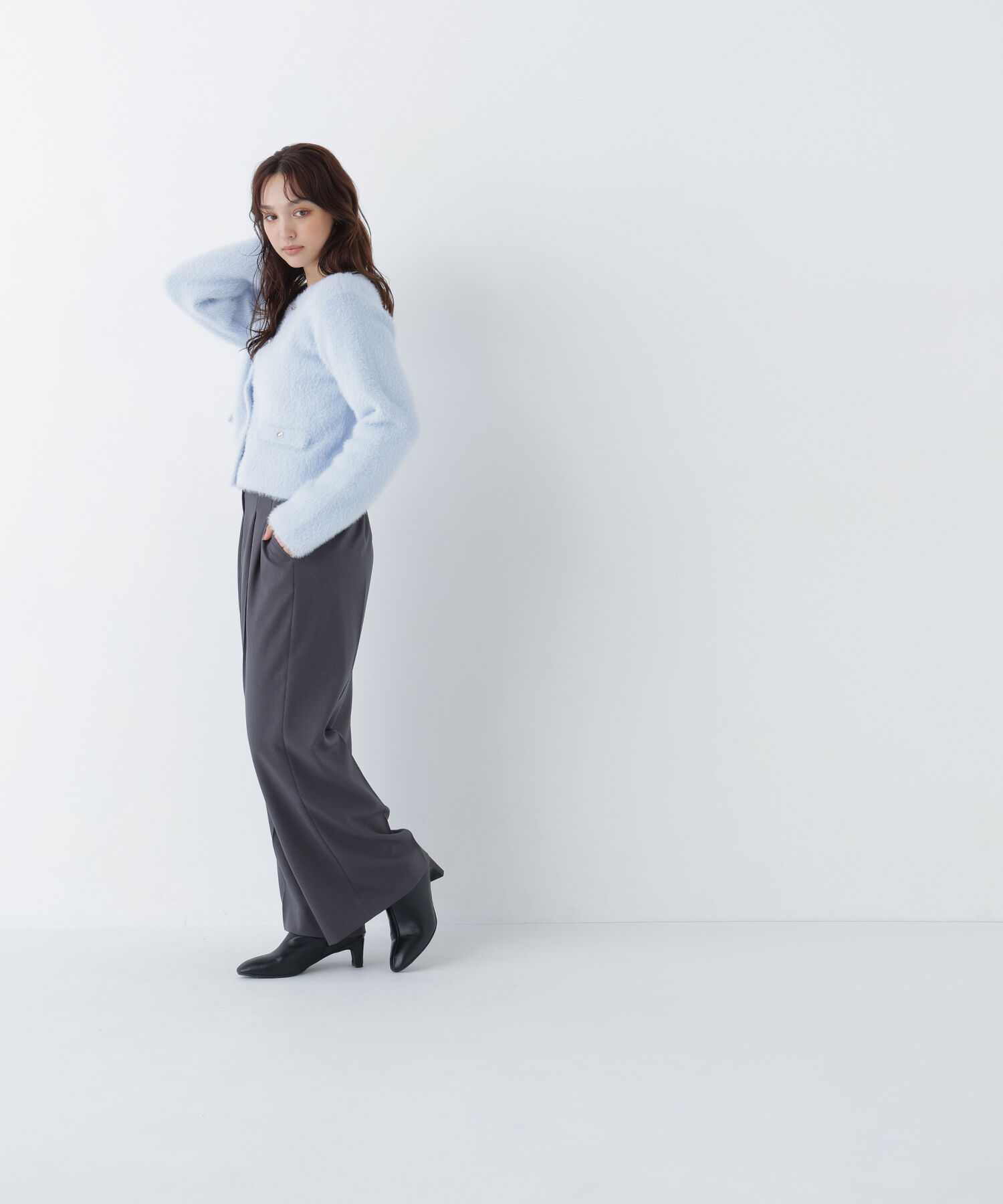  「シャギーアンサンブル　26AW」|ニット・セーター|