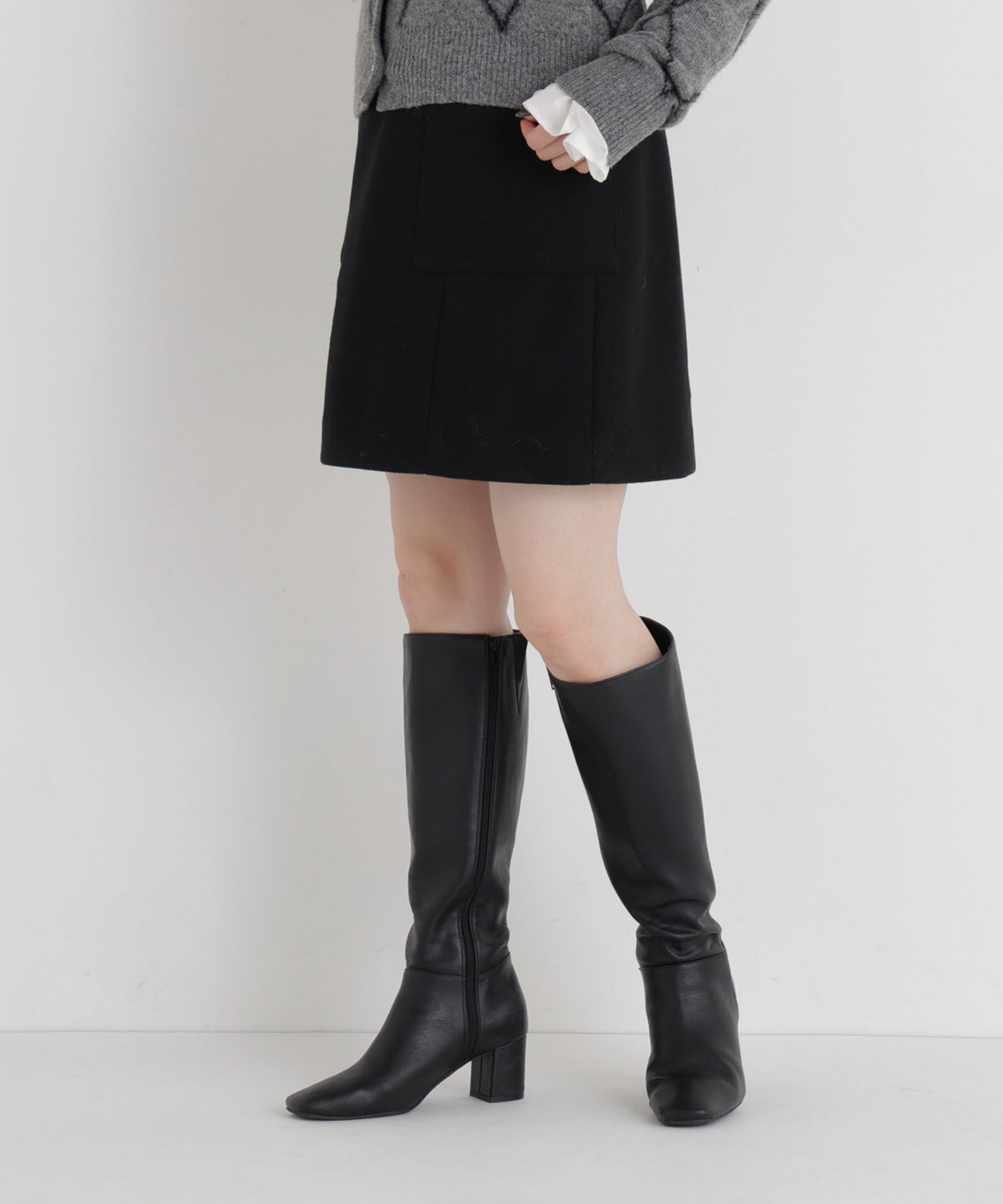  「＜ちょうど、いい服＞大人がはけるミニスカート　26FW」|スカート|