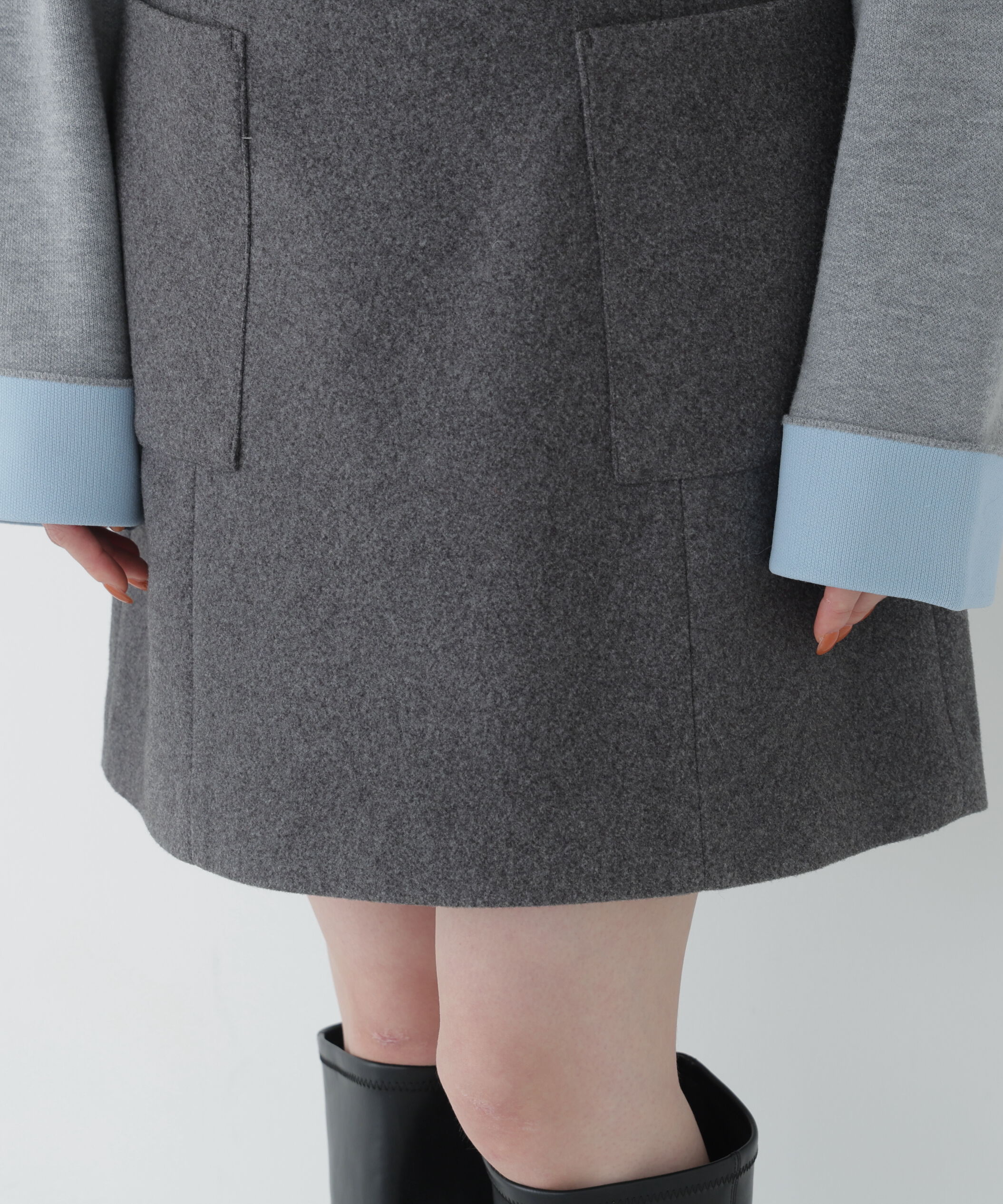  「＜ちょうど、いい服＞大人がはけるミニスカート　26FW」|スカート|