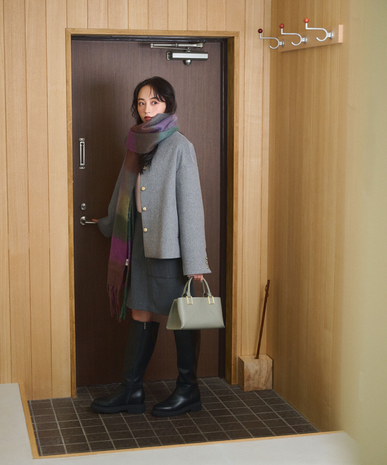  「＜ちょうど、いい服＞大人がはけるミニスカート　26FW」|スカート|