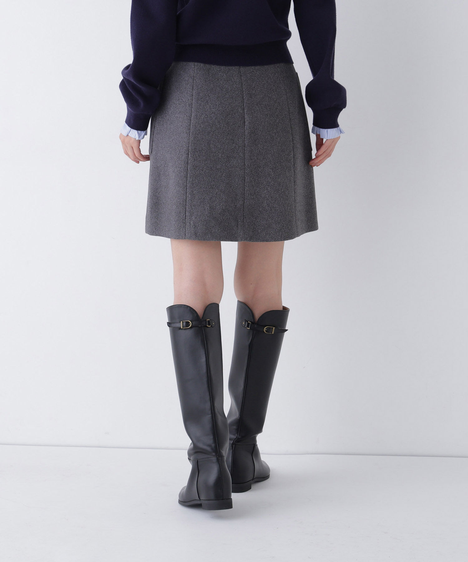  「＜ちょうど、いい服＞大人がはけるミニスカート　26FW」|スカート|