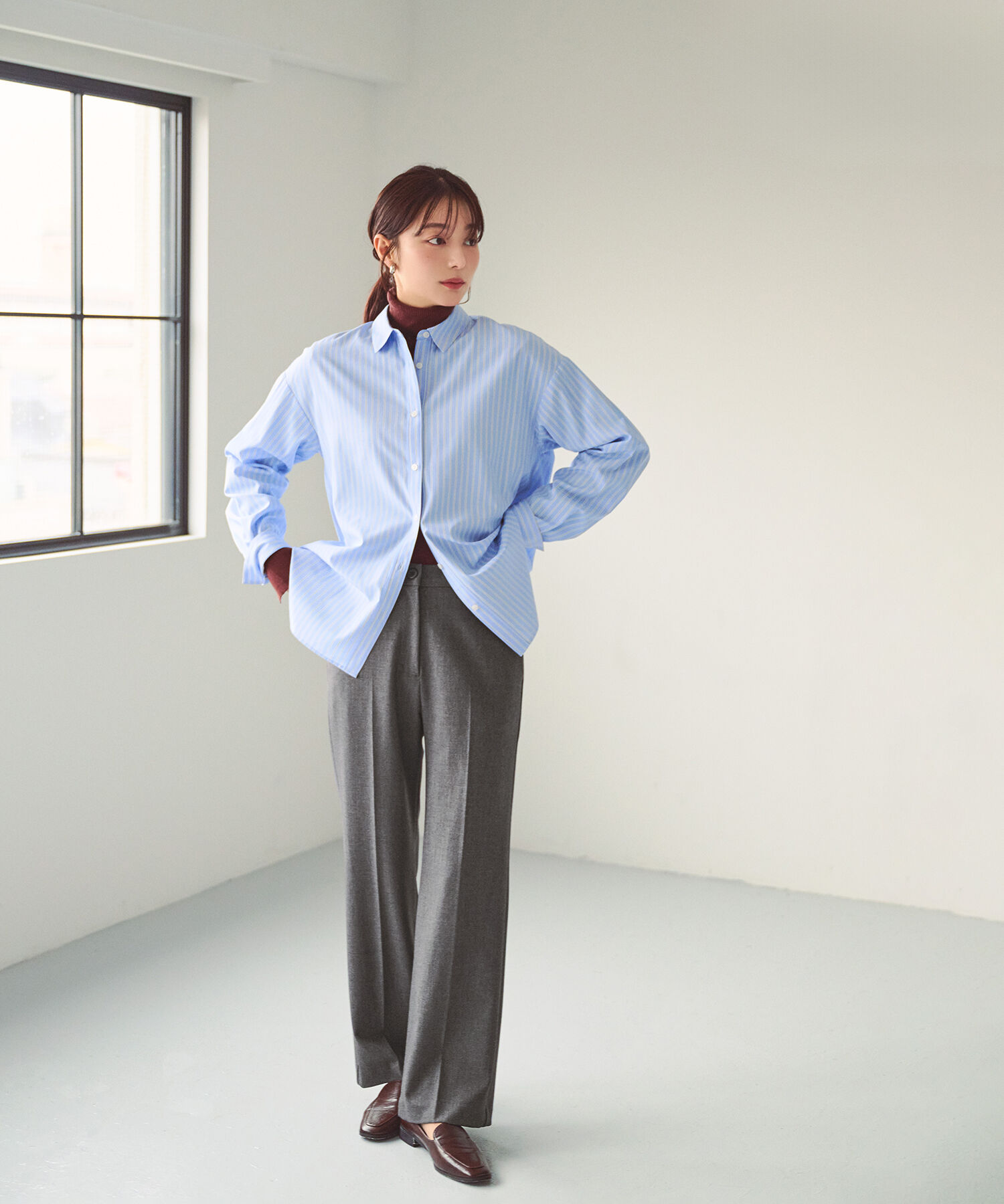  「＜ちょうど、いい服＞立ち姿に自信が持てる洗練パンツ　26FW」|その他|