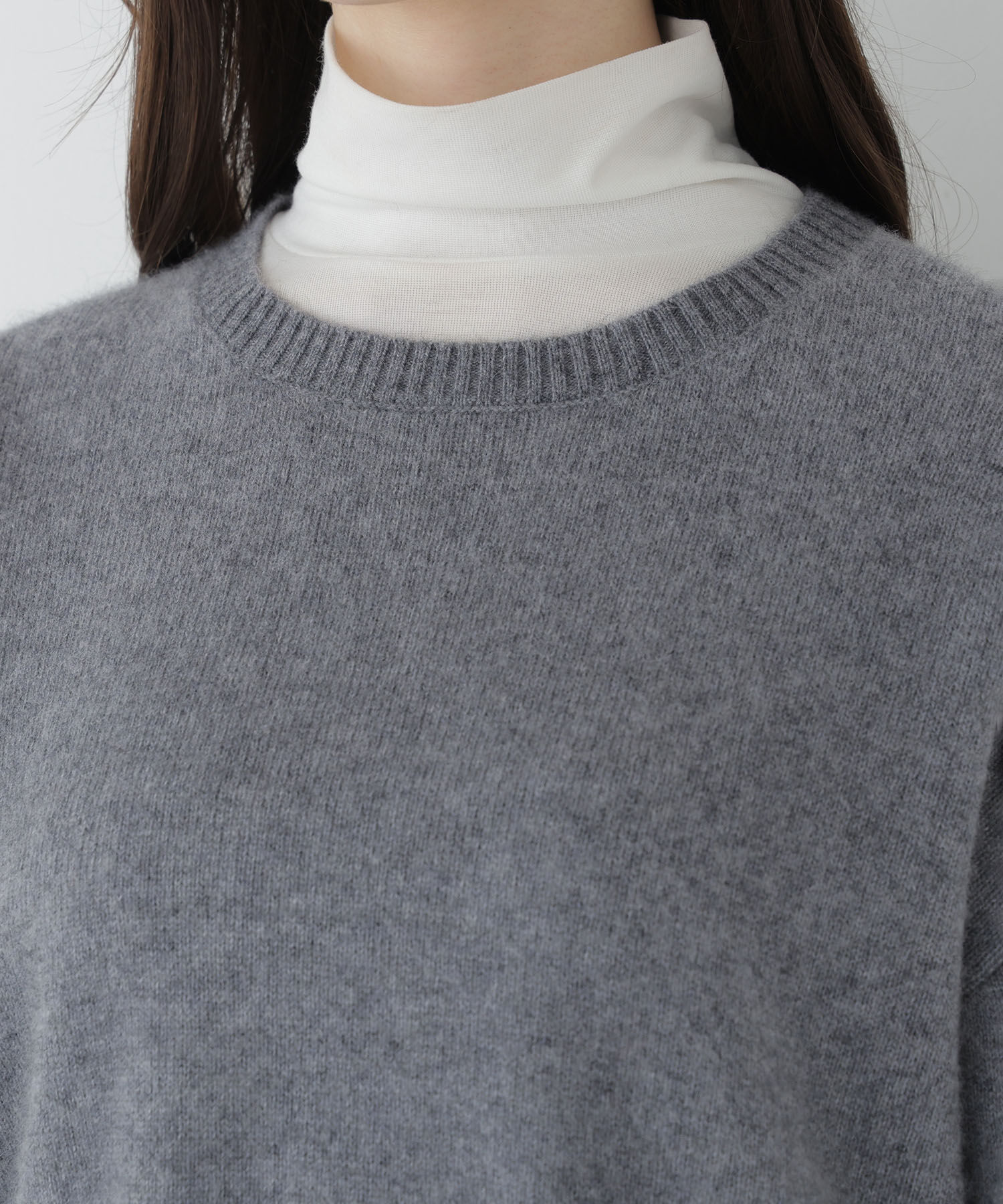  「＜ちょうど、いい服＞毎日着惚れるクロップドニット　26FW」|ニット・セーター|
