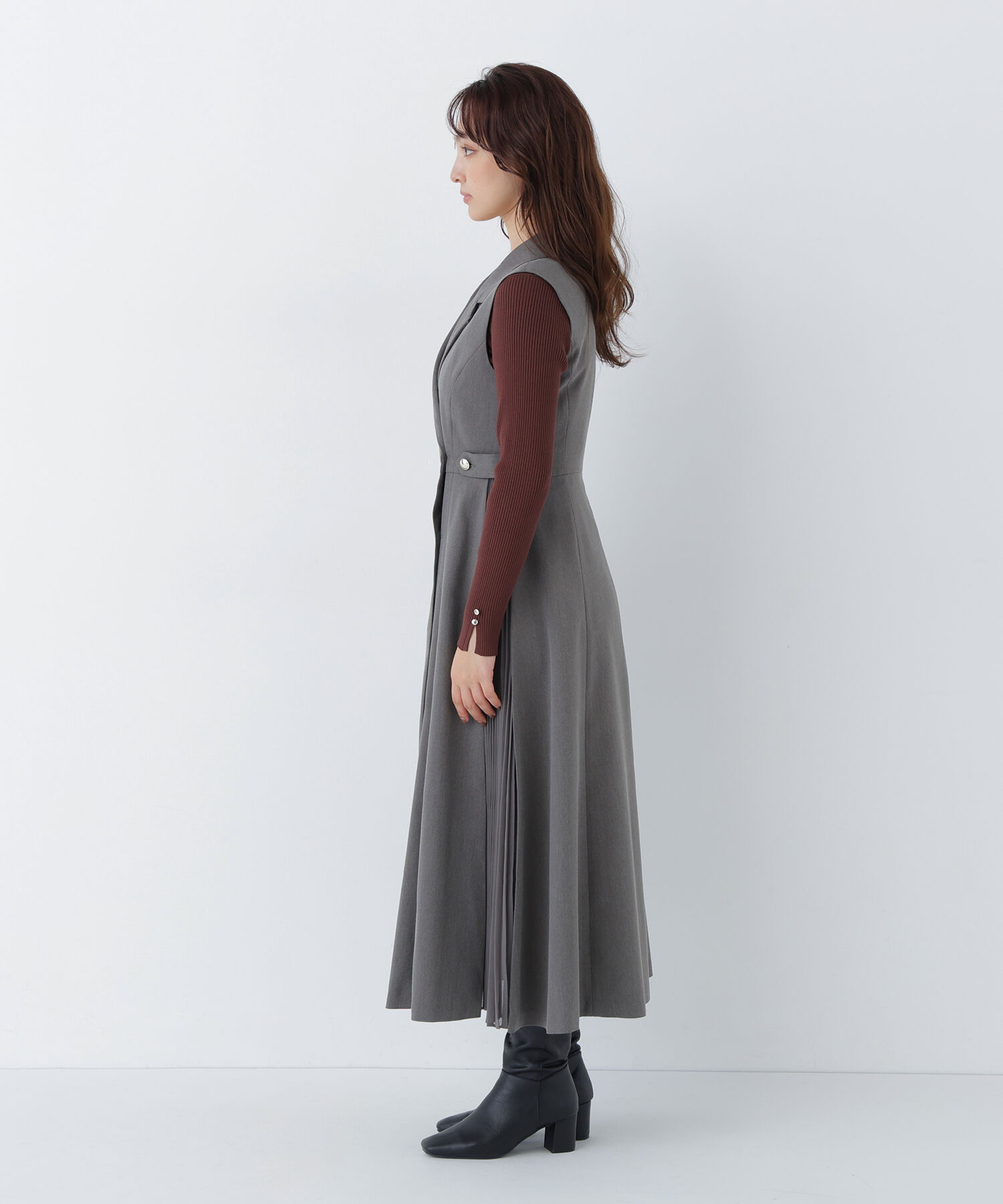  「サイドプリーツジャンスカ　26AW」|ワンピース|