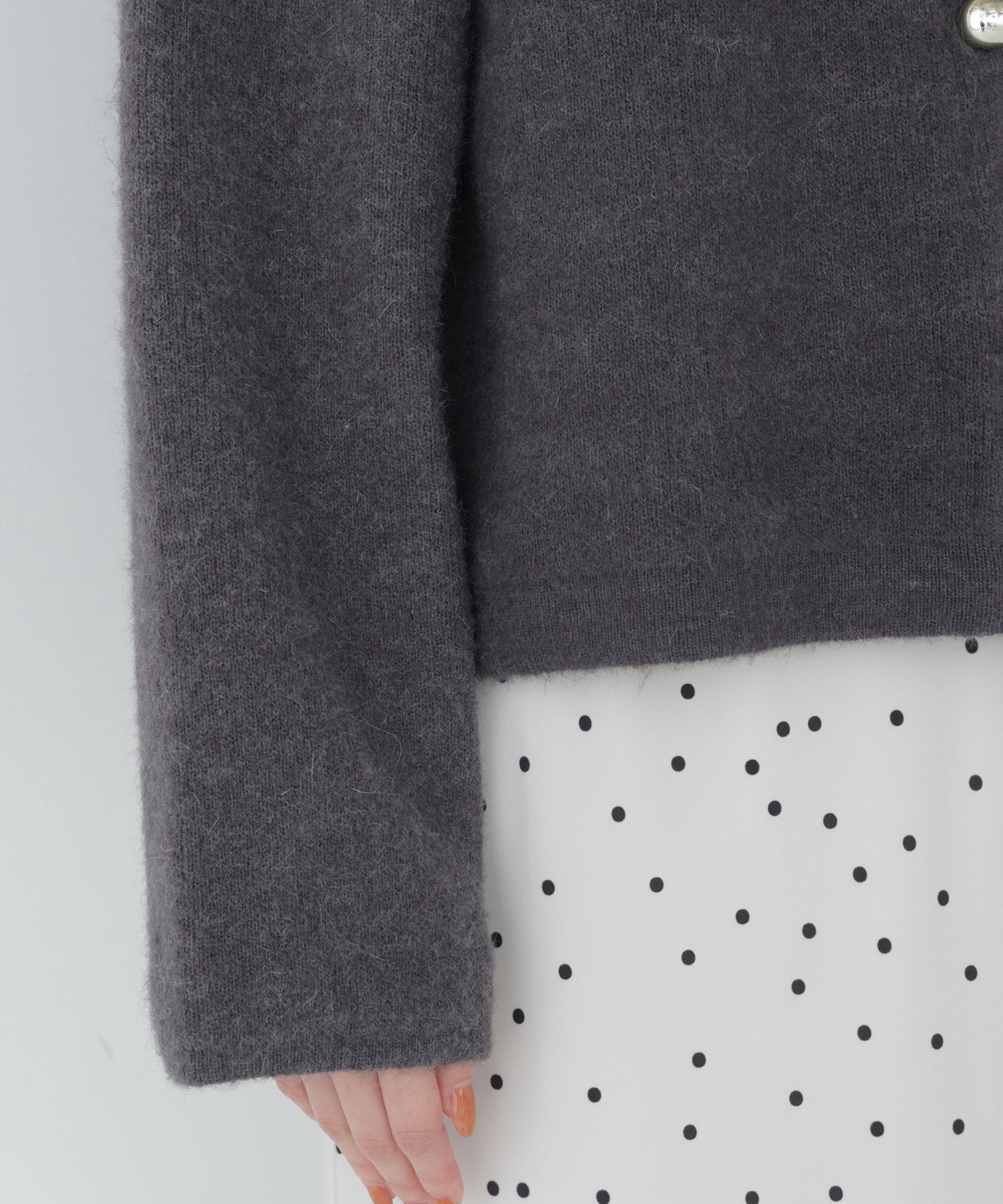  「接結ニットジャケット　26AW」|ニット・セーター|