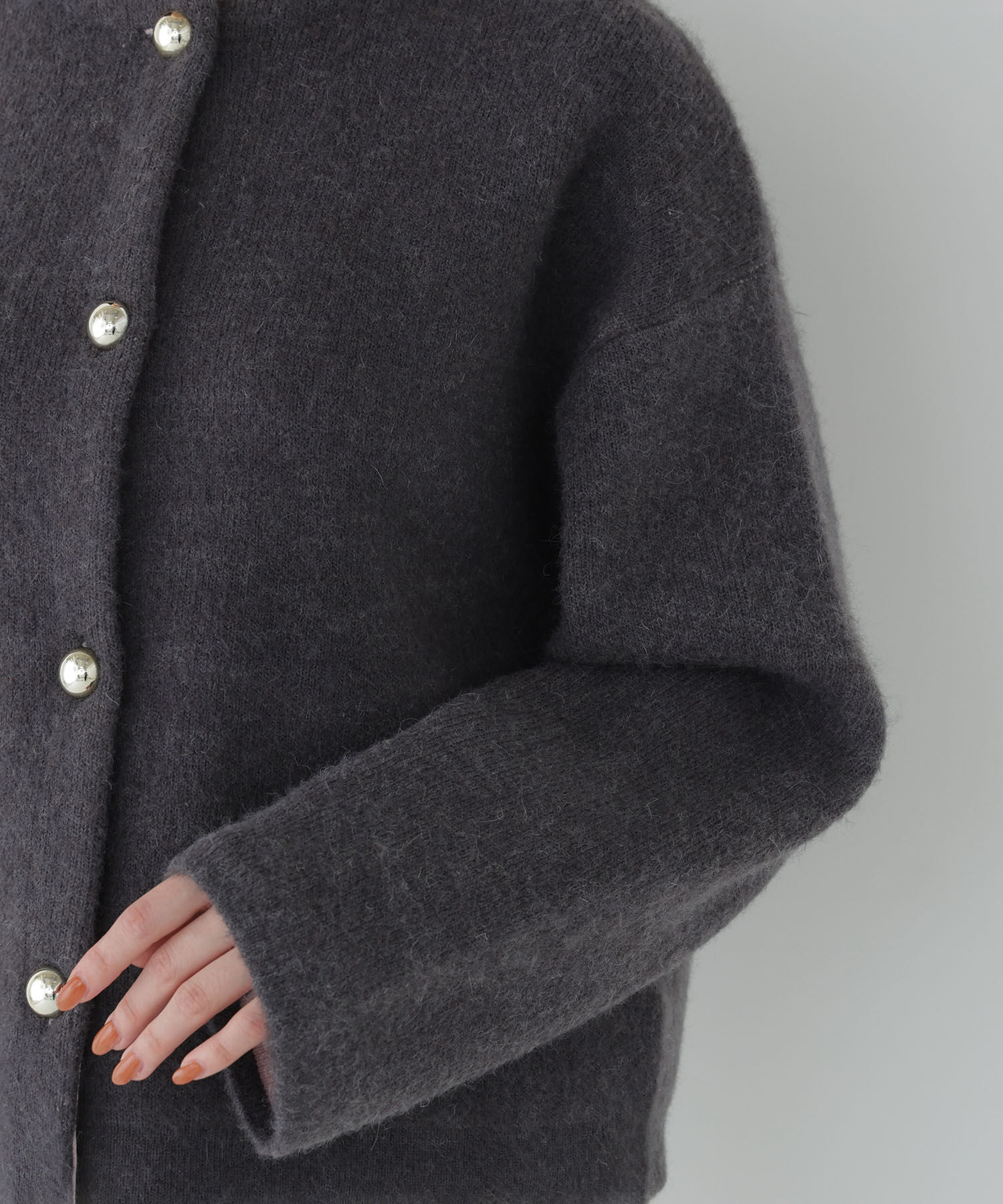  「接結ニットジャケット　26AW」|ニット・セーター|