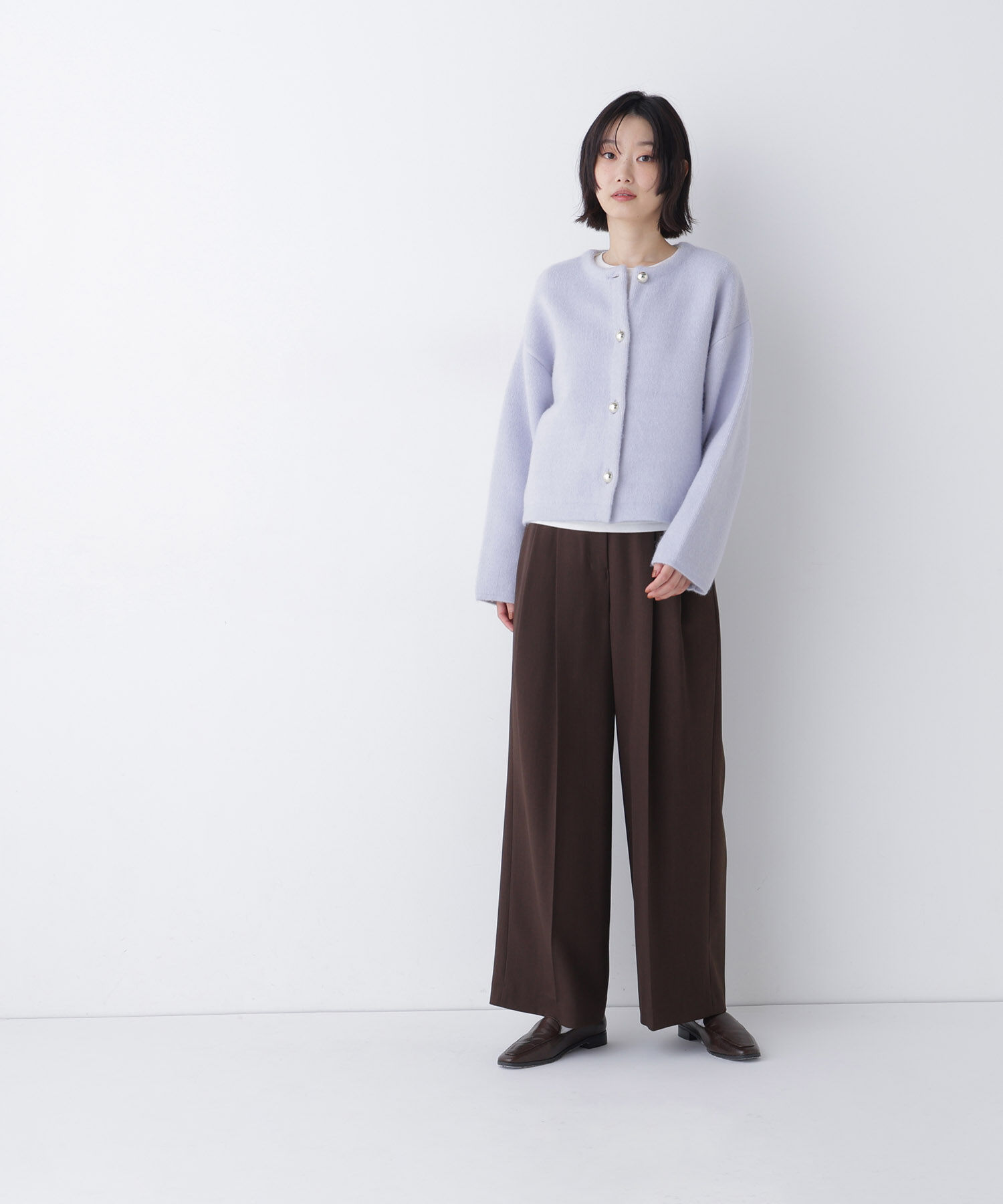  「接結ニットジャケット　26AW」|ニット・セーター|
