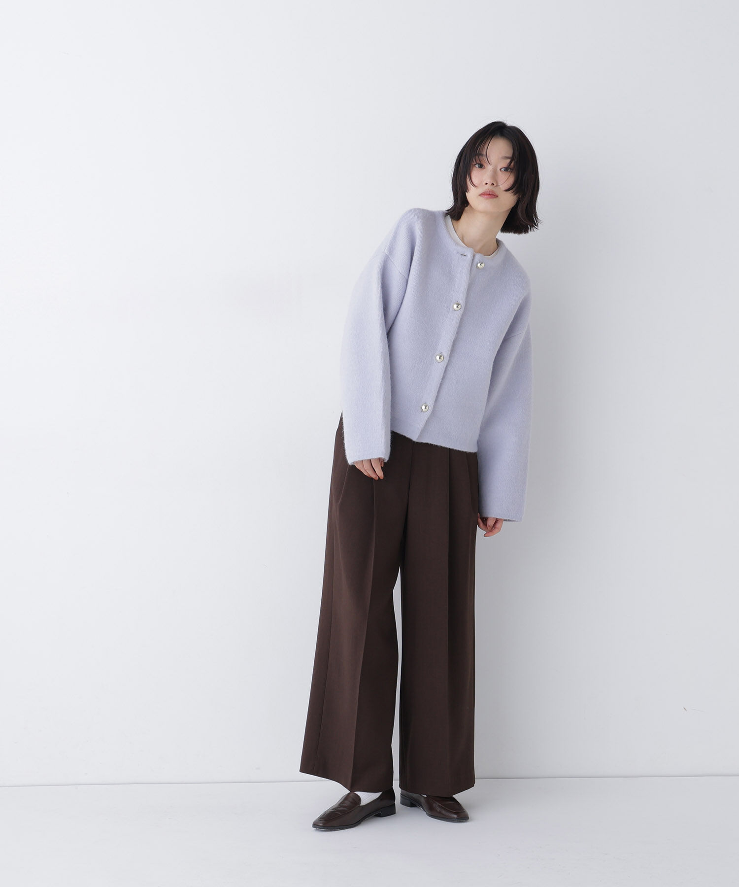  「接結ニットジャケット　26AW」|ニット・セーター|
