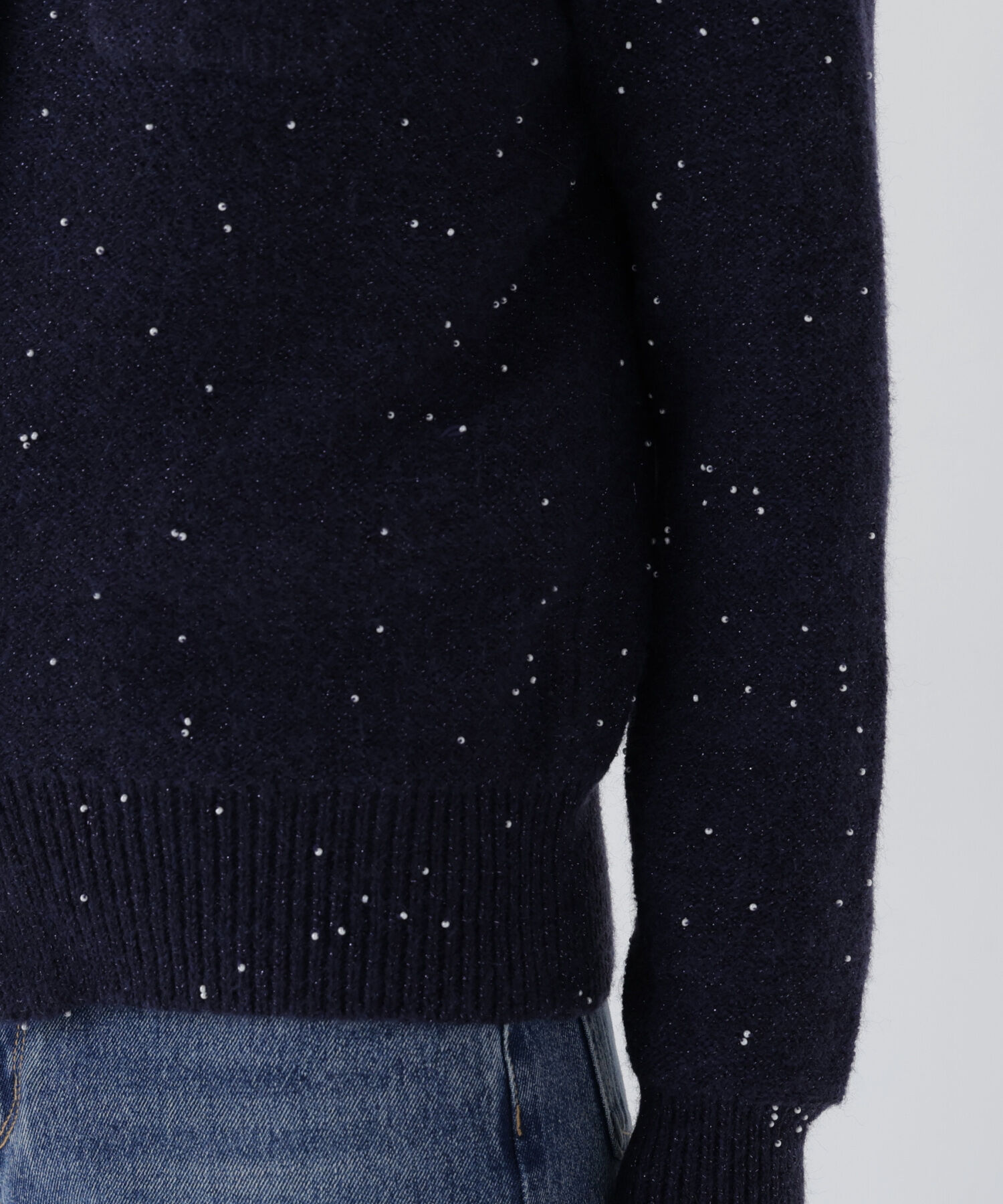  「ビーズミックスシリーズ ニットカーディガン　26AW」|ニット・セーター|